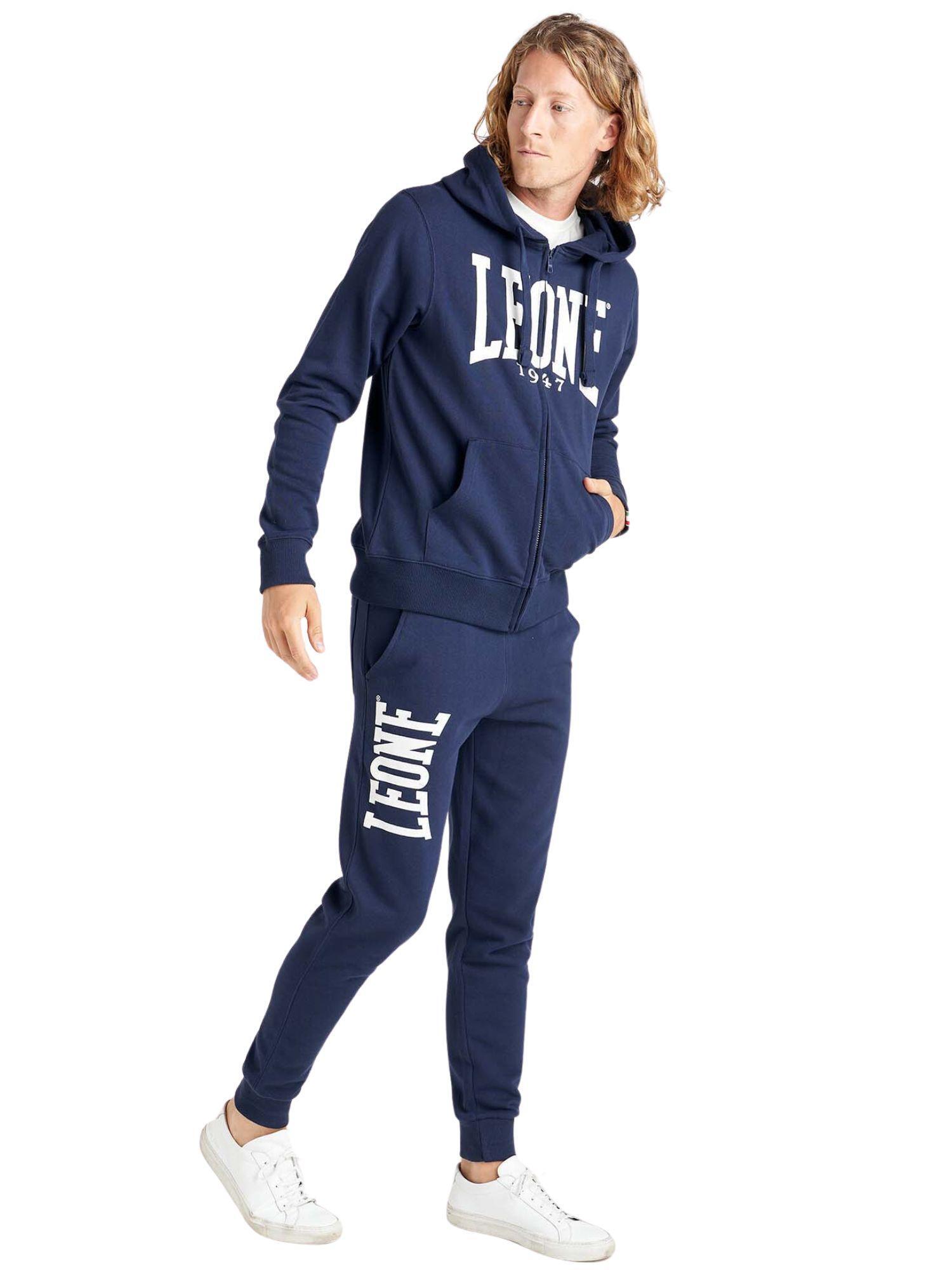Felpa da uomo con cappuccio e zip Leone 1947 Apparel 3/8