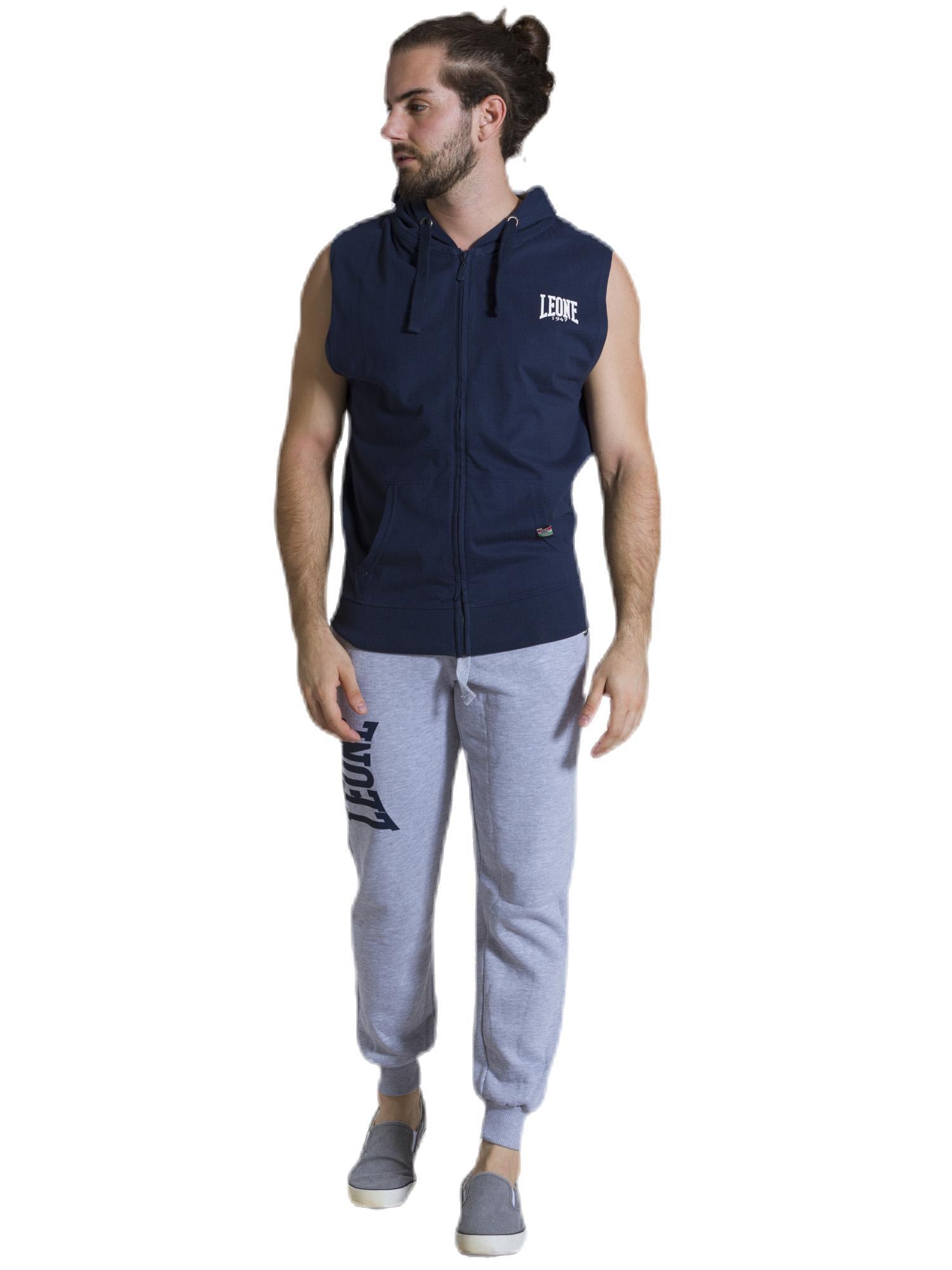 Moletom masculino sem mangas com zíper Leone 1947 Apparel 2/8