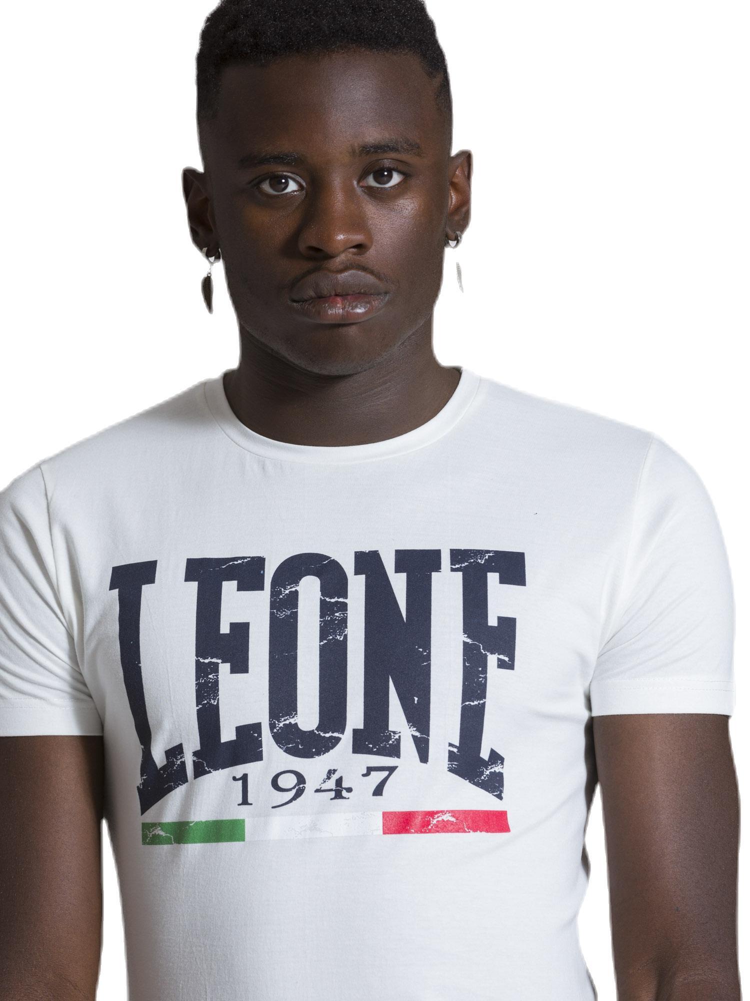 T-shirt à manches courtes pour homme Leone 1947 Apparel 5/8