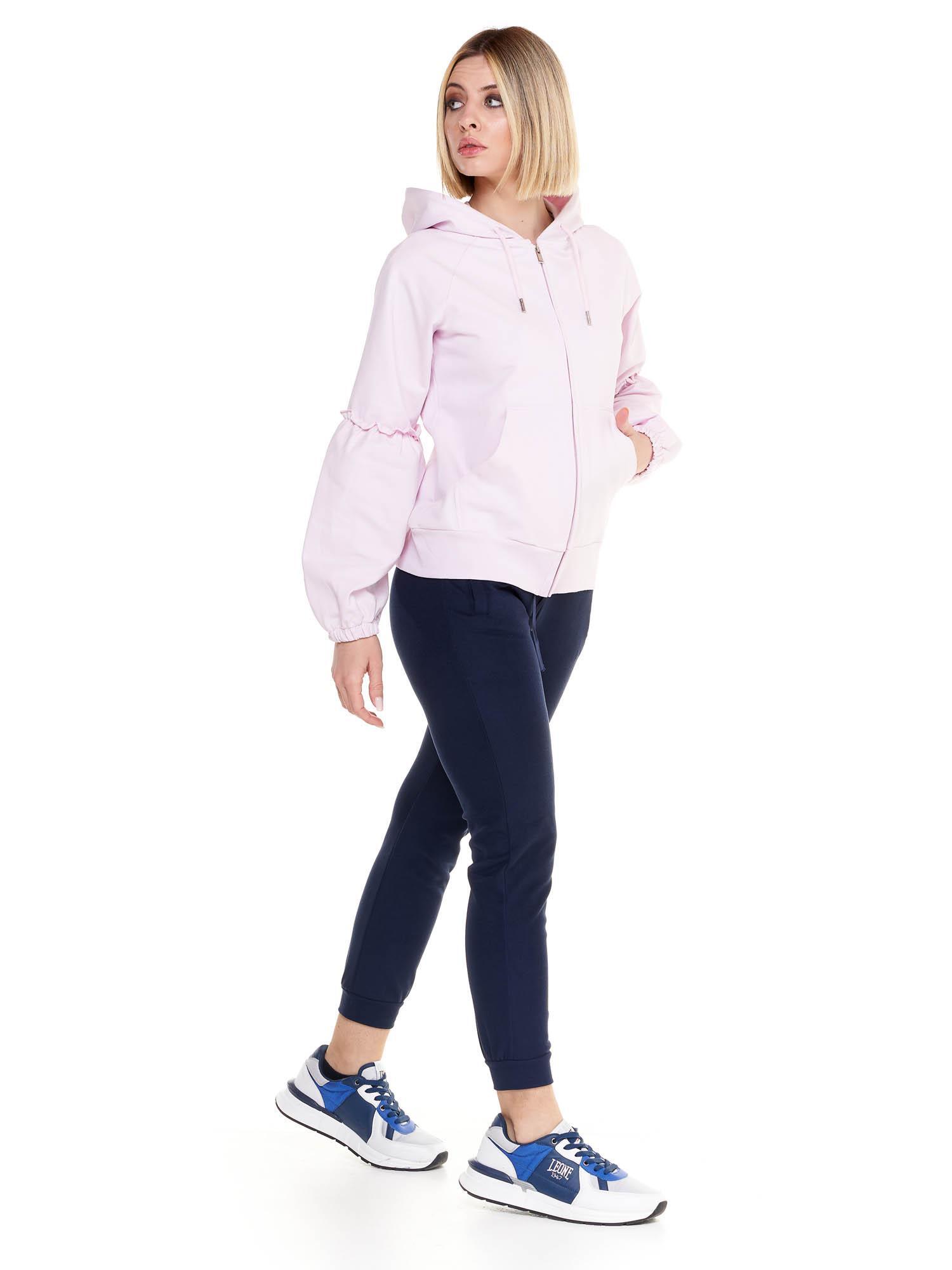 Felpa con cappuccio e zip da donna Sparkly 3/6