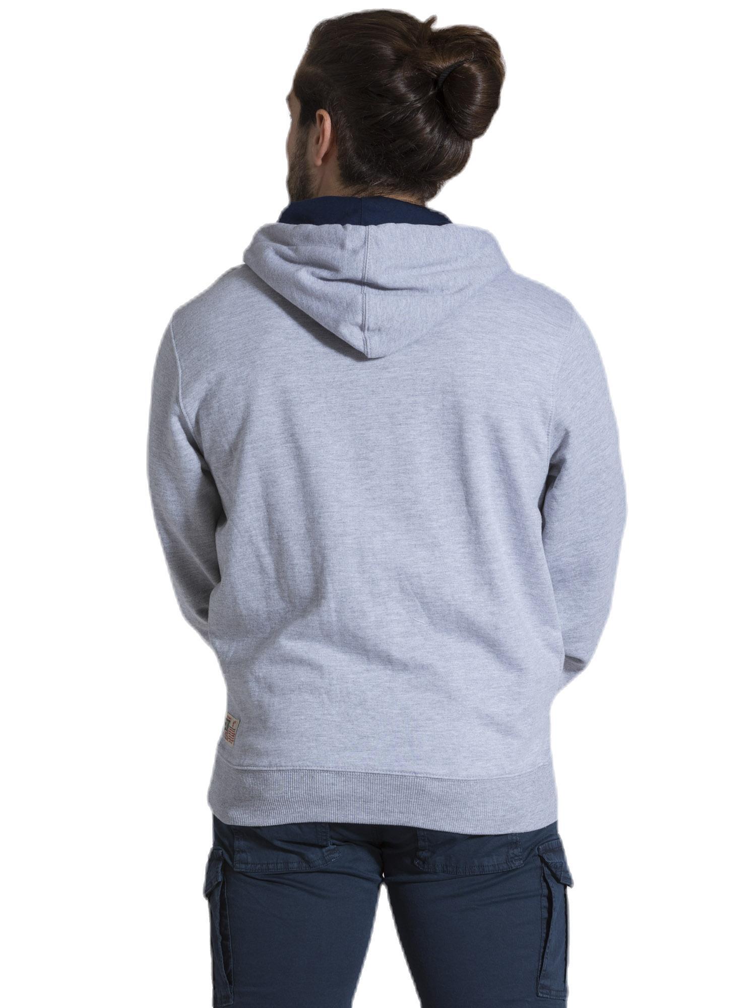 Vêtements Leone 1947 - Sweat-shirts à capuche zippés pour hommes 4/8
