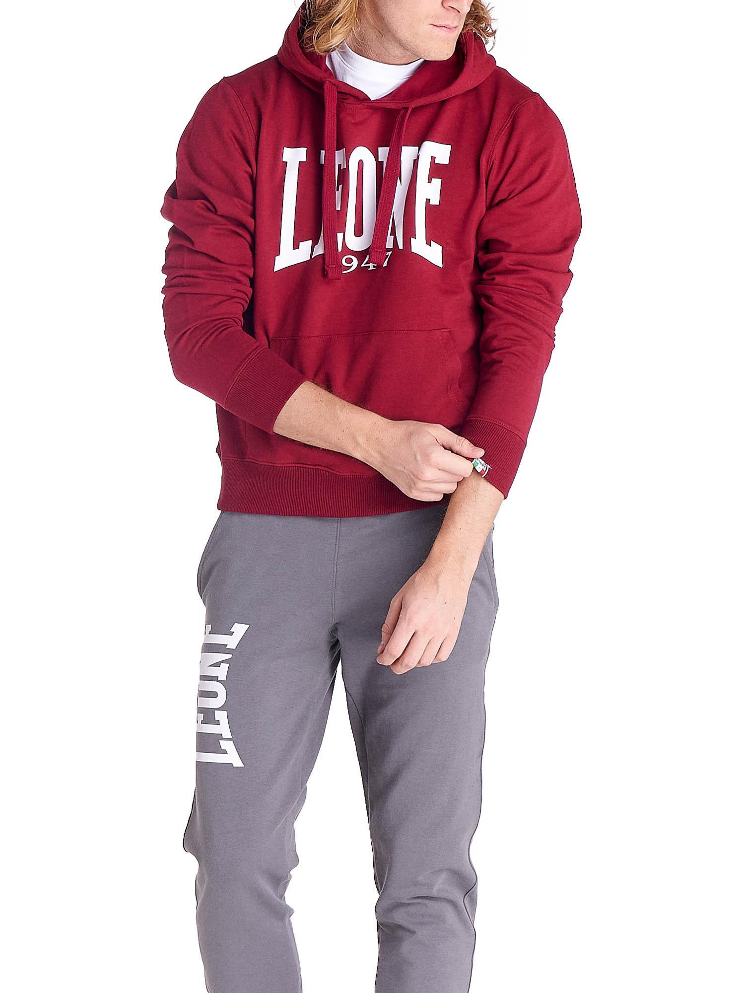 Felpa da uomo con cappuccio Leone 1947 Apparel 5/8