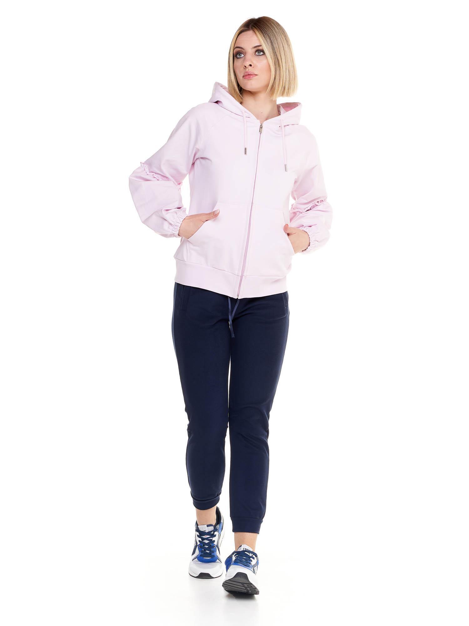Bluza miękka z bawełna z kaptur na co dzień