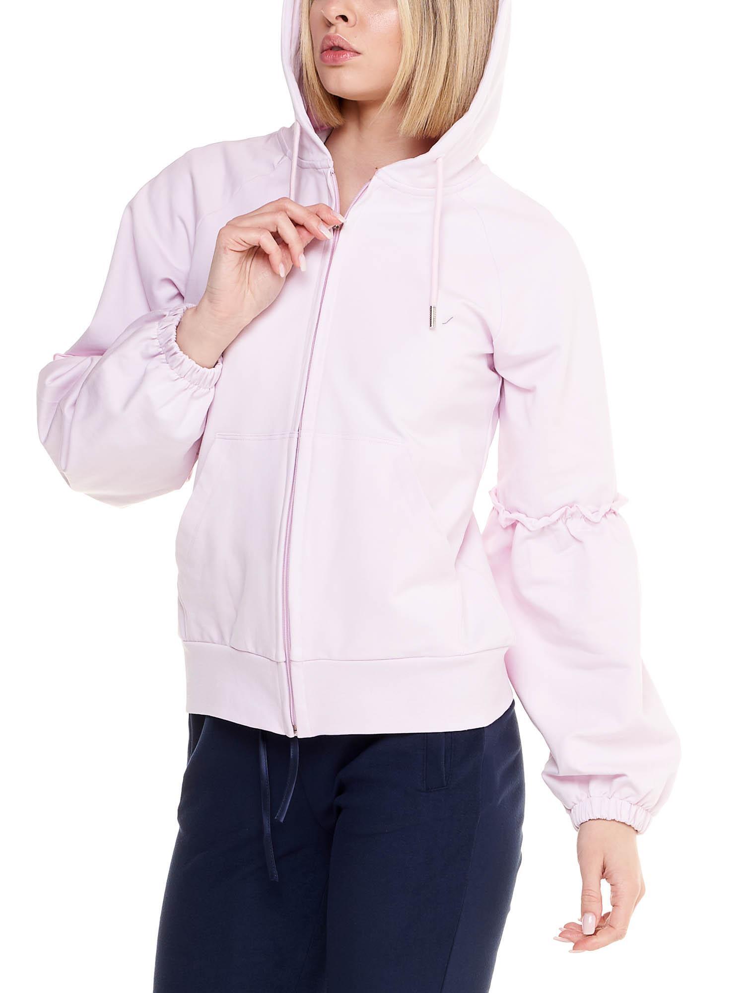 Felpa con cappuccio e zip da donna Sparkly 5/6