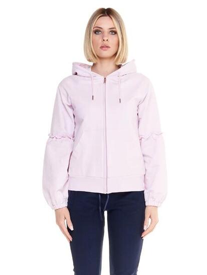 Felpe con cappuccio e zip da donna Sparkly