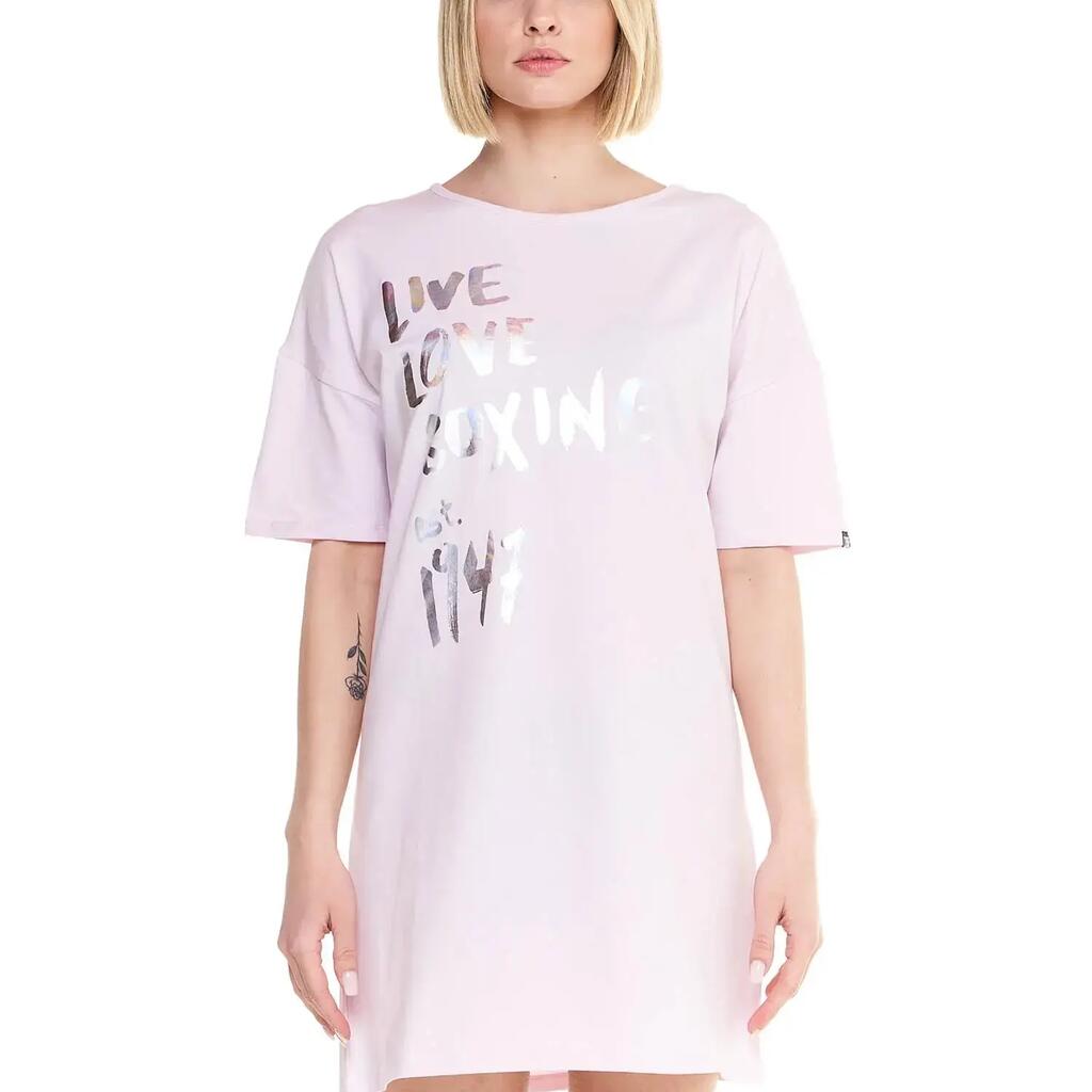 Woman big t-shirt short slevees Sparkly