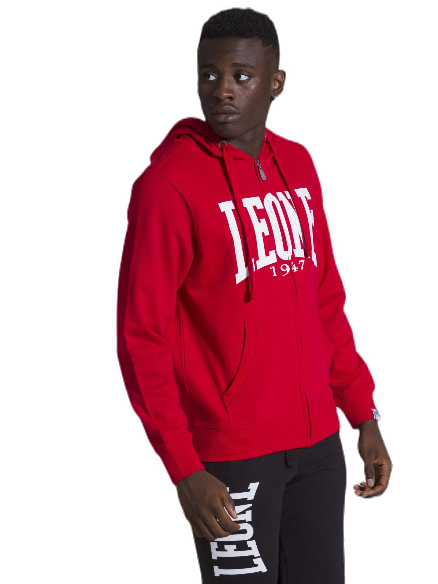 Vêtements Leone 1947 - Sweat-shirts à capuche zippés pour hommes 3/8