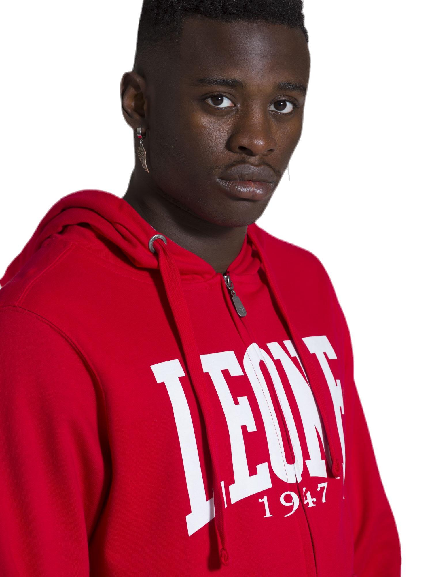 Vêtements Leone 1947 - Sweat-shirts à capuche zippés pour hommes 5/8