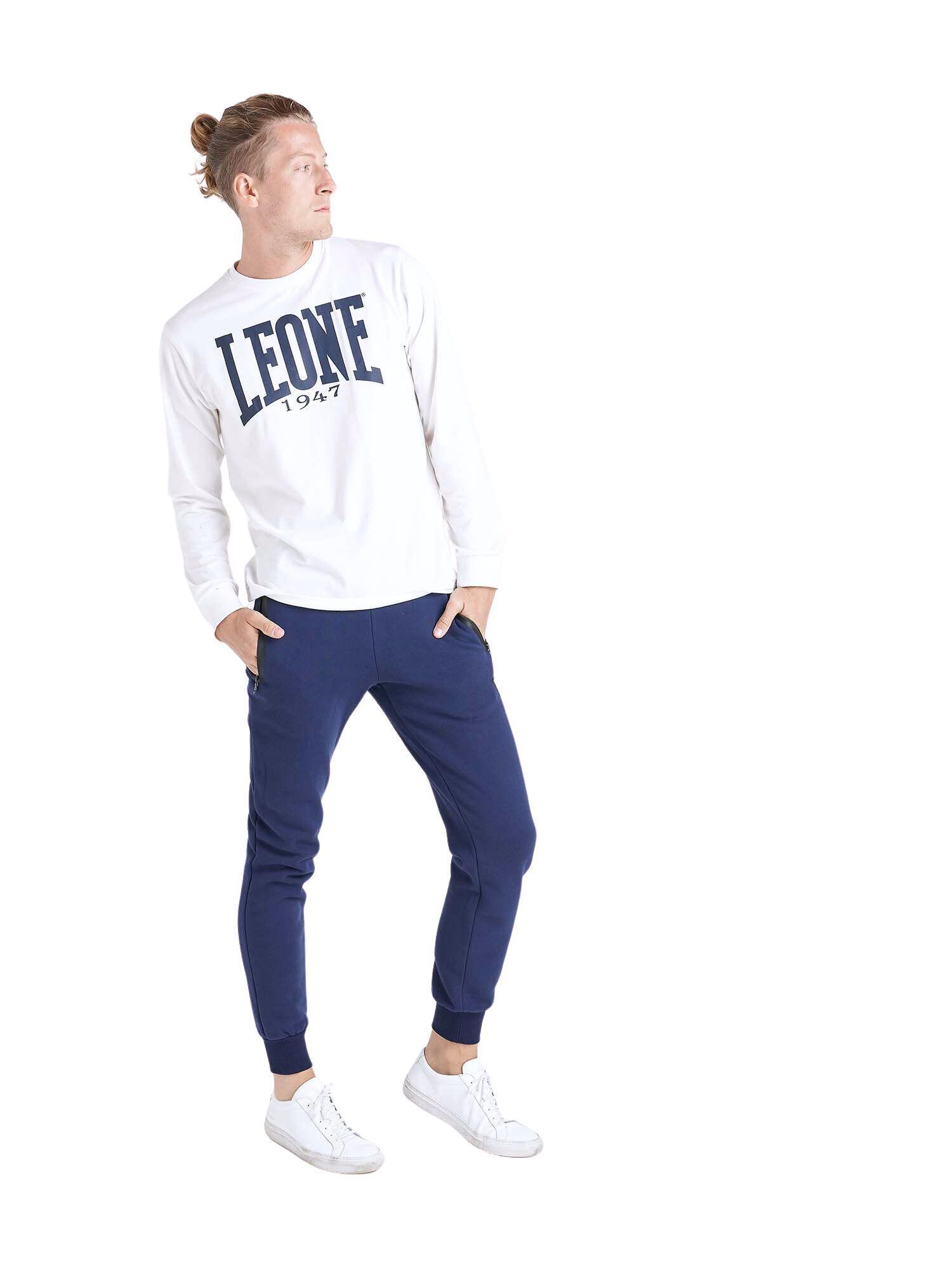 T-shirt da uomo maniche lunghe Leone 1947 Apparel 3/8