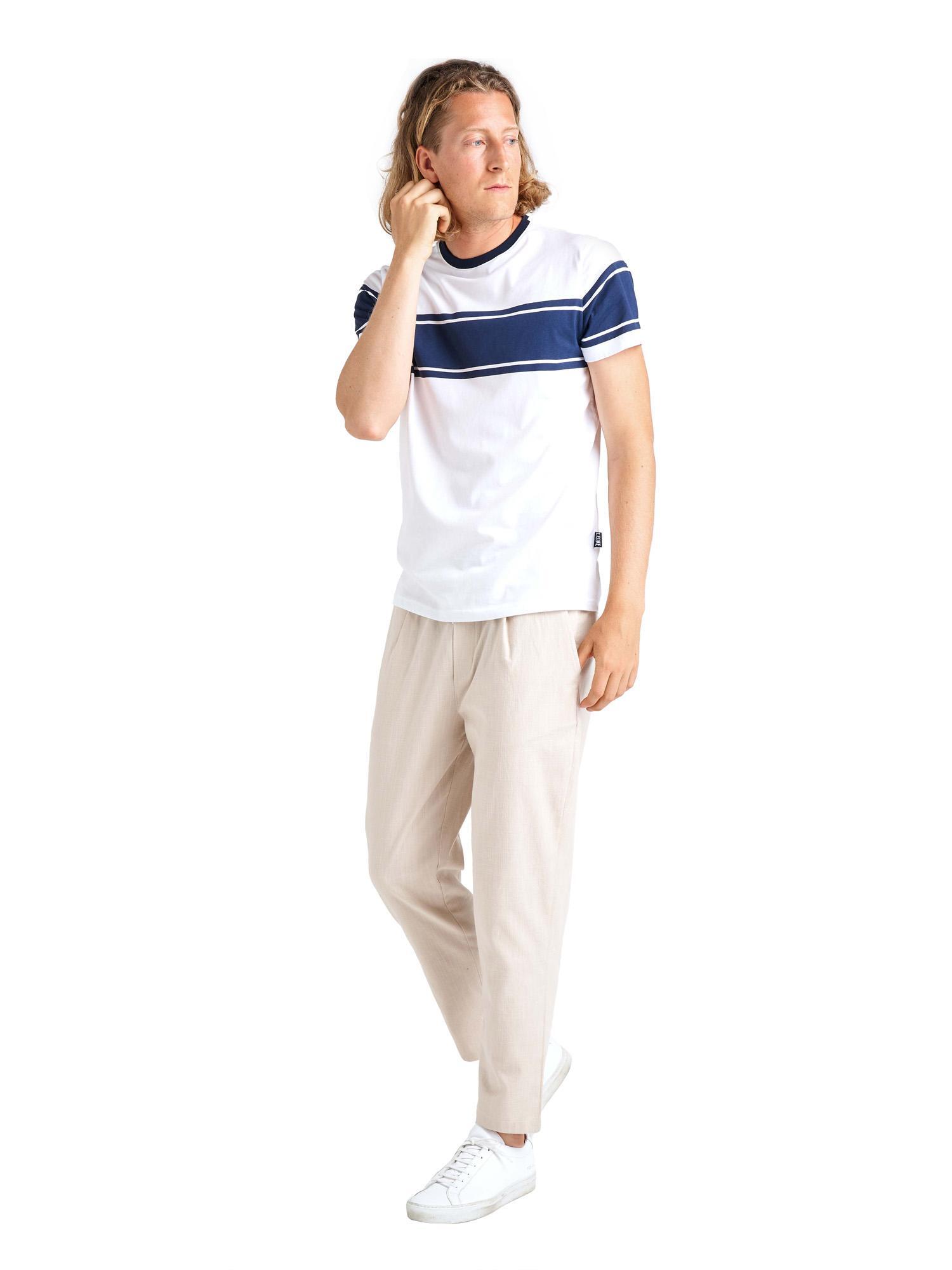 T-shirt da uomo a maniche corte in cotone organico Minimal 3/5