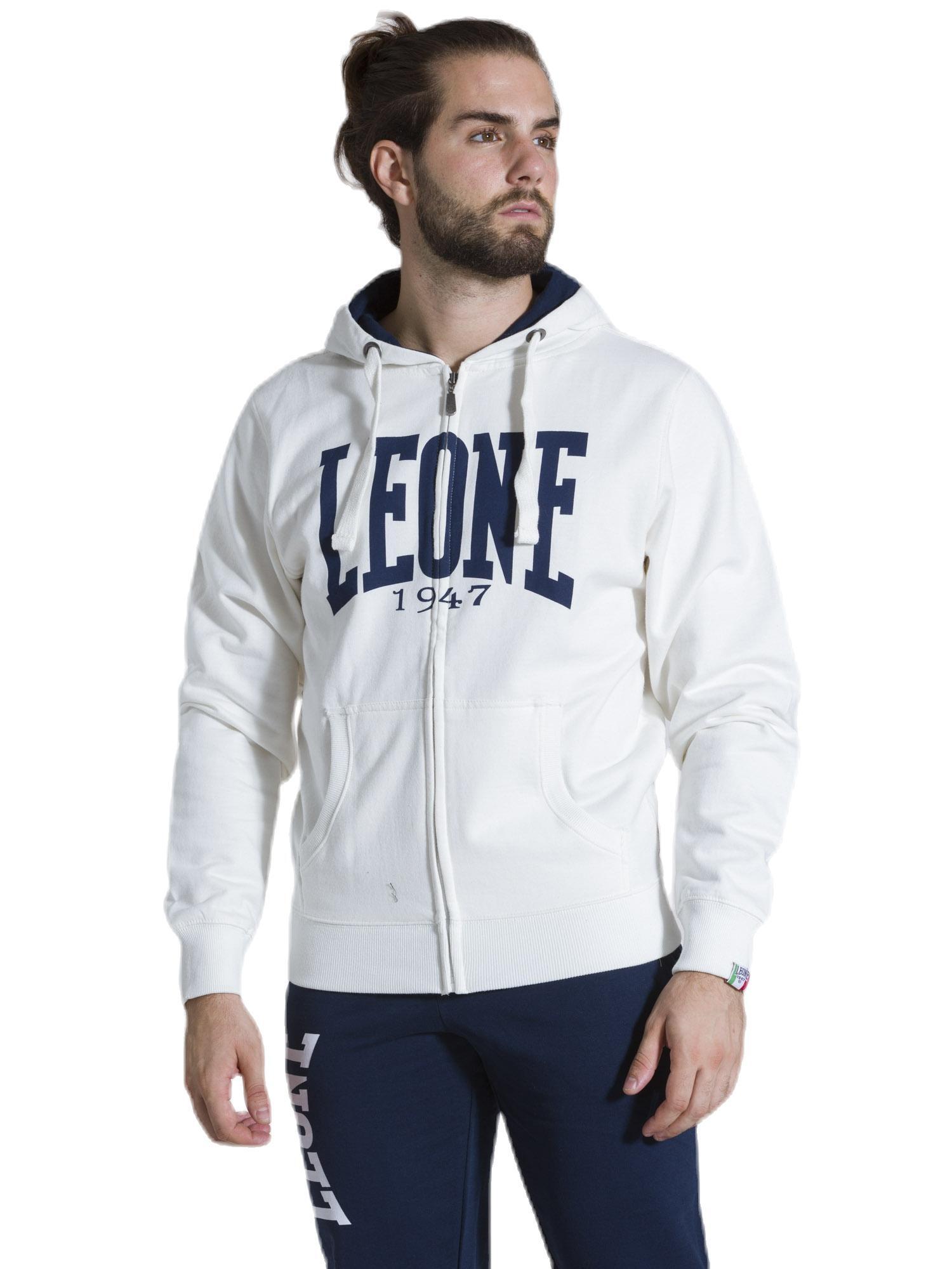 Vêtements Leone 1947 - Sweat-shirts à capuche zippés pour hommes 3/8