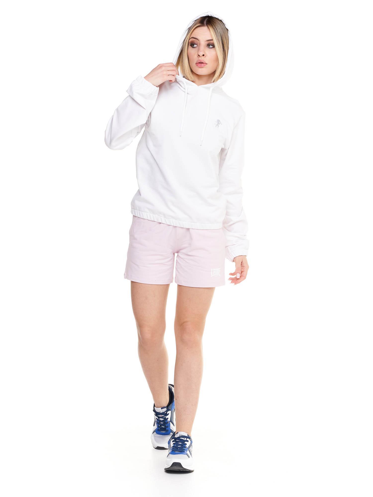 Sudadera corta con capucha de boxeo elegante 2/8