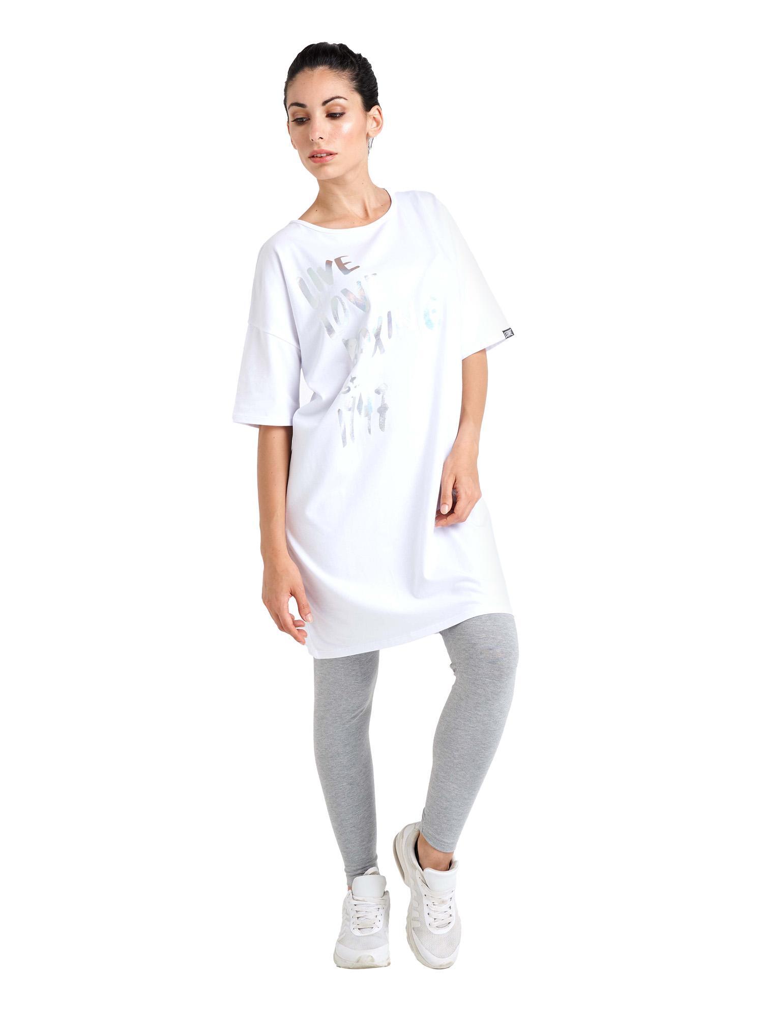 T-shirt maxi manches courtes femme scintillant 3/7