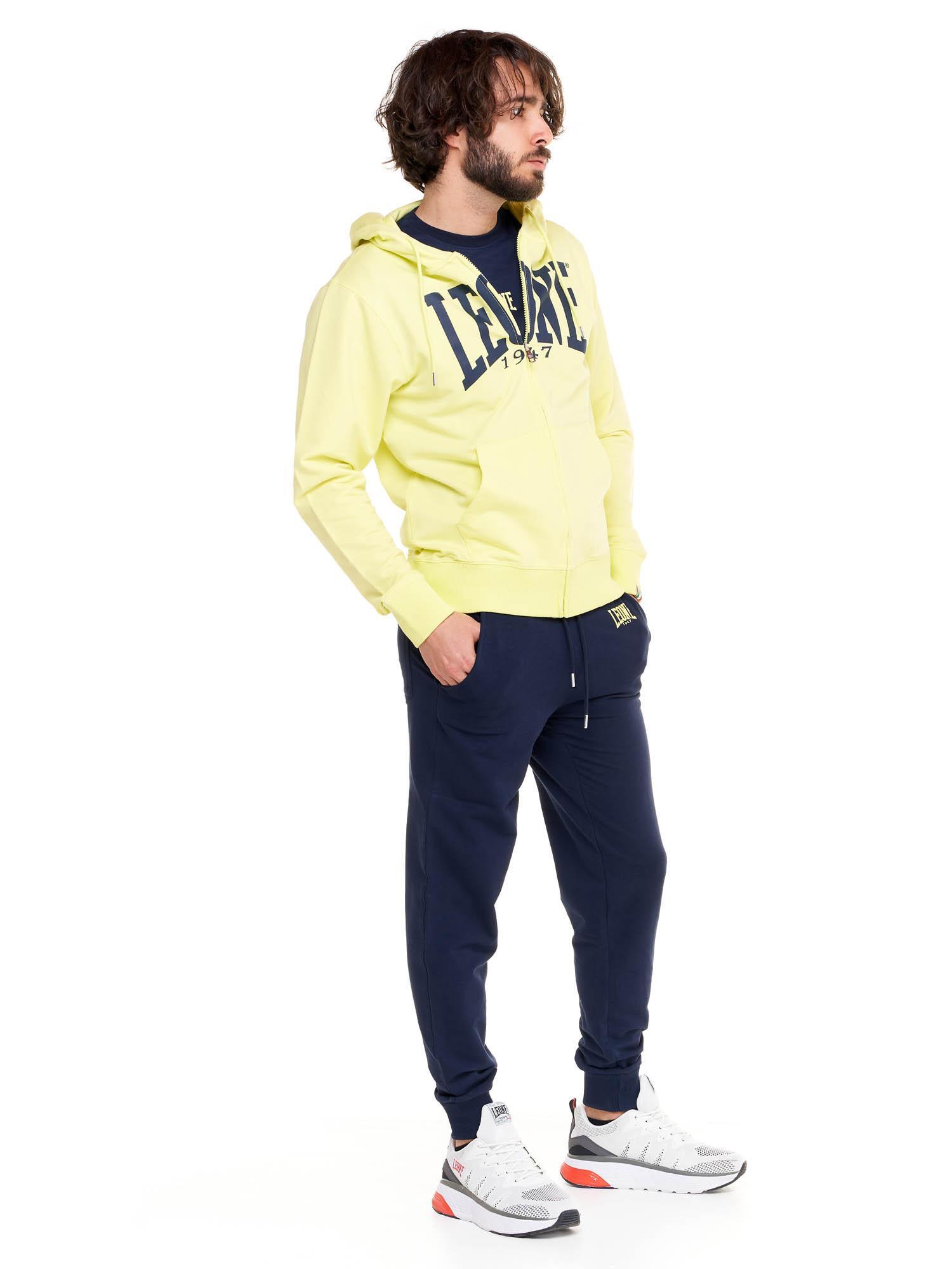 Leone 1947 Apparel Bluzy z kapturem męskie zapinane na zamek 3/7