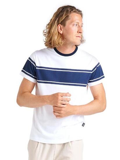 T-shirt homme manches courtes en coton bio minimal