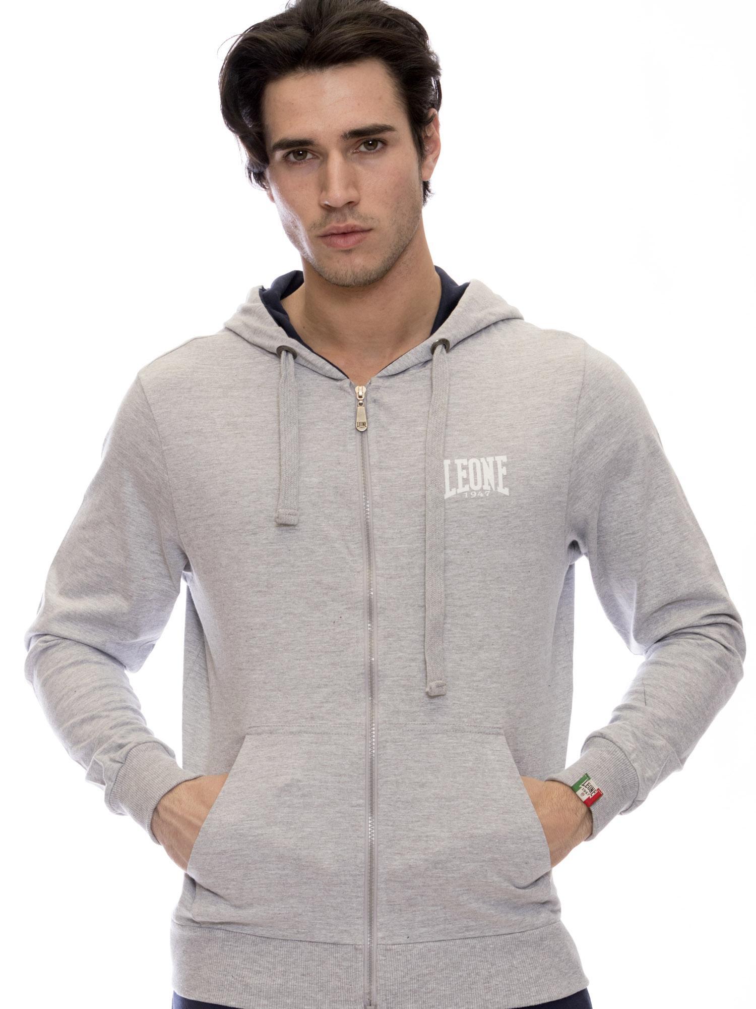 Hanorace cu fermoar pentru bărbați Leone 1947 Apparel