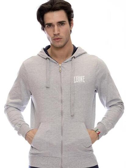 Felpe da uomo con cappuccio e zip Leone 1947 Apparel