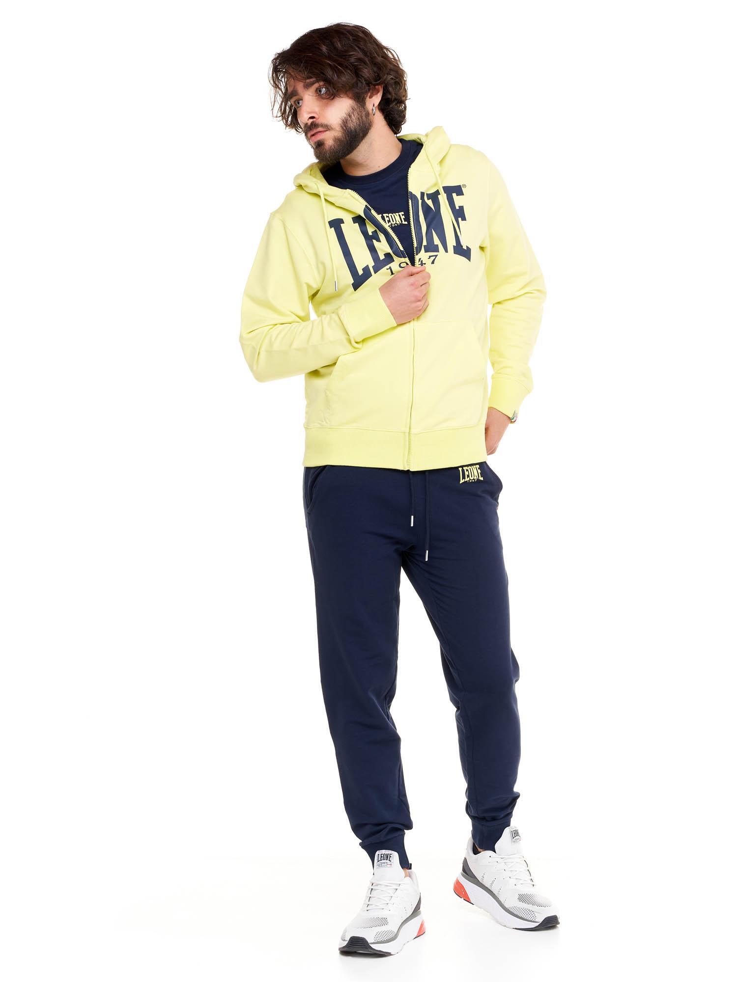 Leone 1947 Apparel Bluzy z kapturem męskie zapinane na zamek 2/7