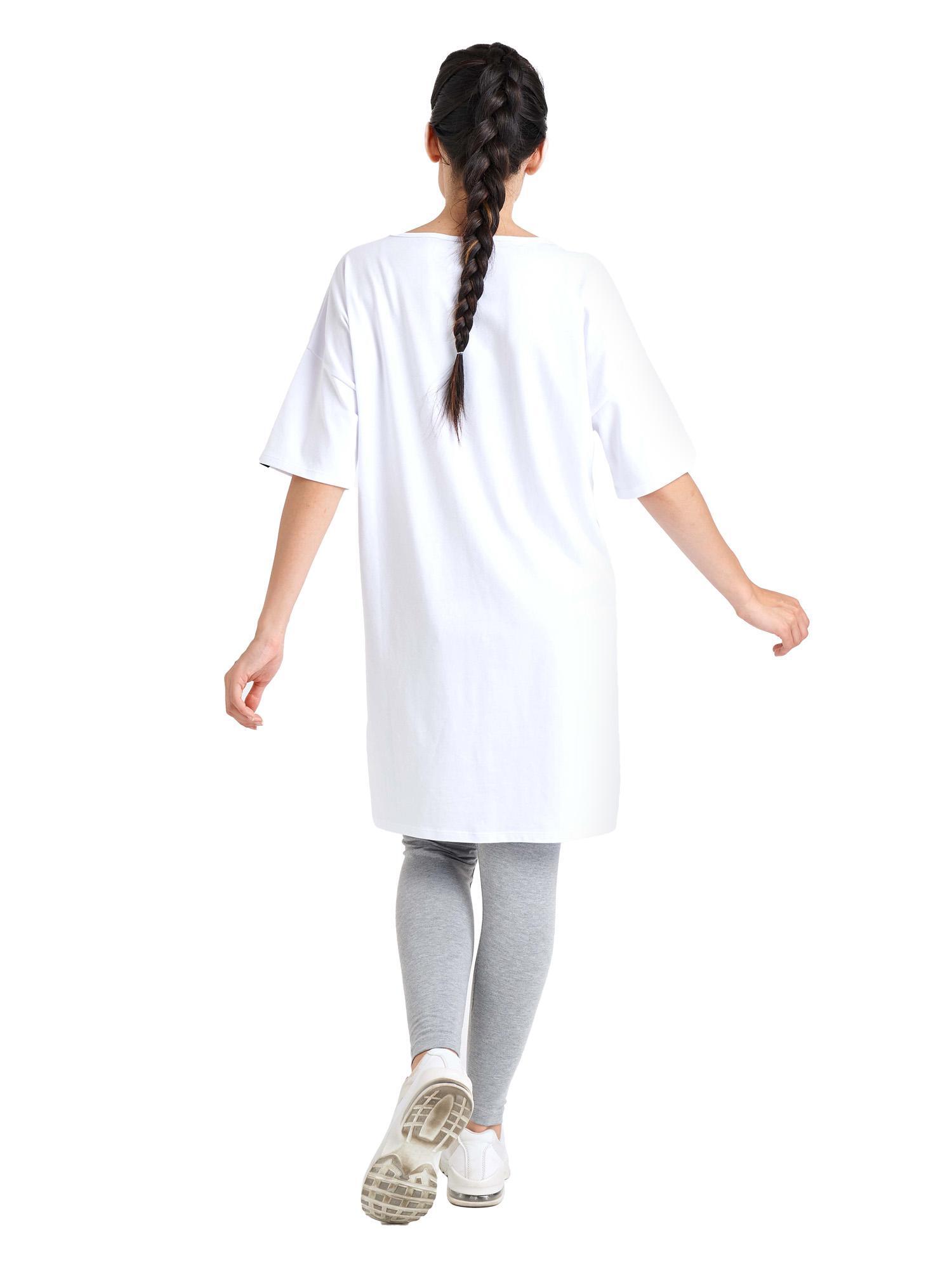 T-shirt maxi manches courtes femme scintillant 5/7