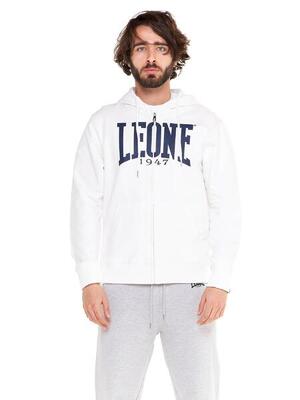 Felpa da uomo con cappuccio e zip Leone 1947 Apparel