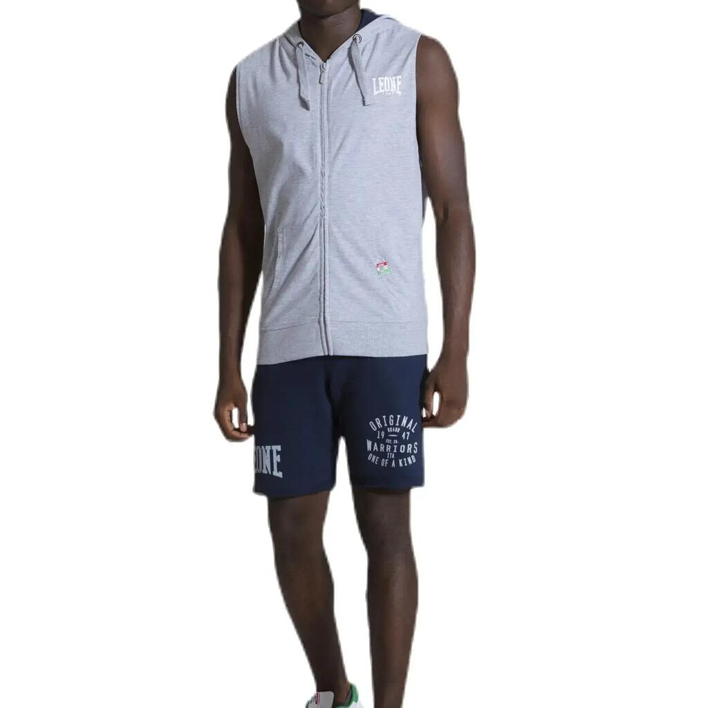 Leone 1947 Apparel Men's Sleeveless Zip-Up Hoodie