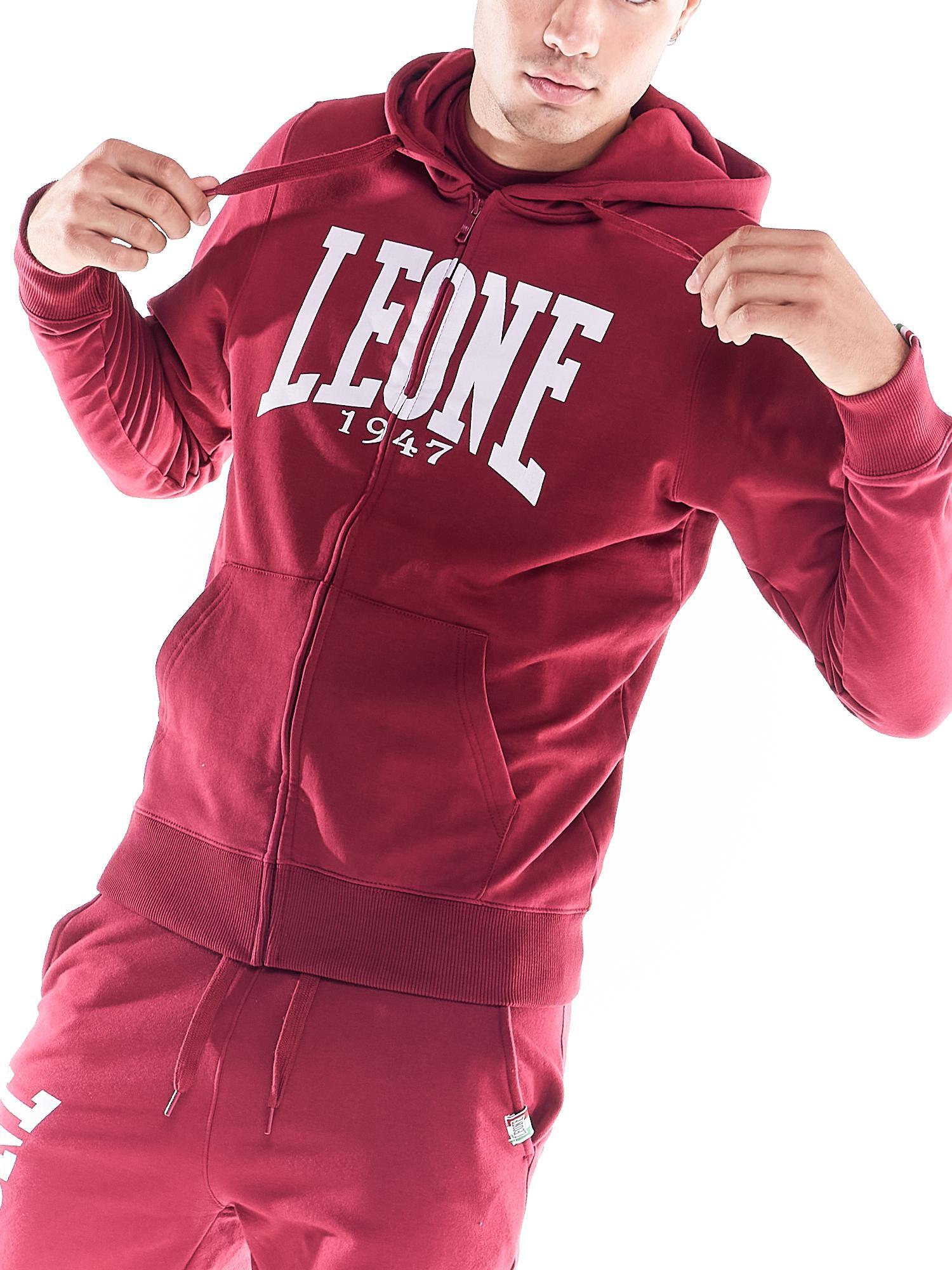 Vêtements Leone 1947 - Sweat-shirts à capuche zippés pour hommes 5/8