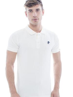 Leone basic piquét-poloshirt voor heren met korte mouwen