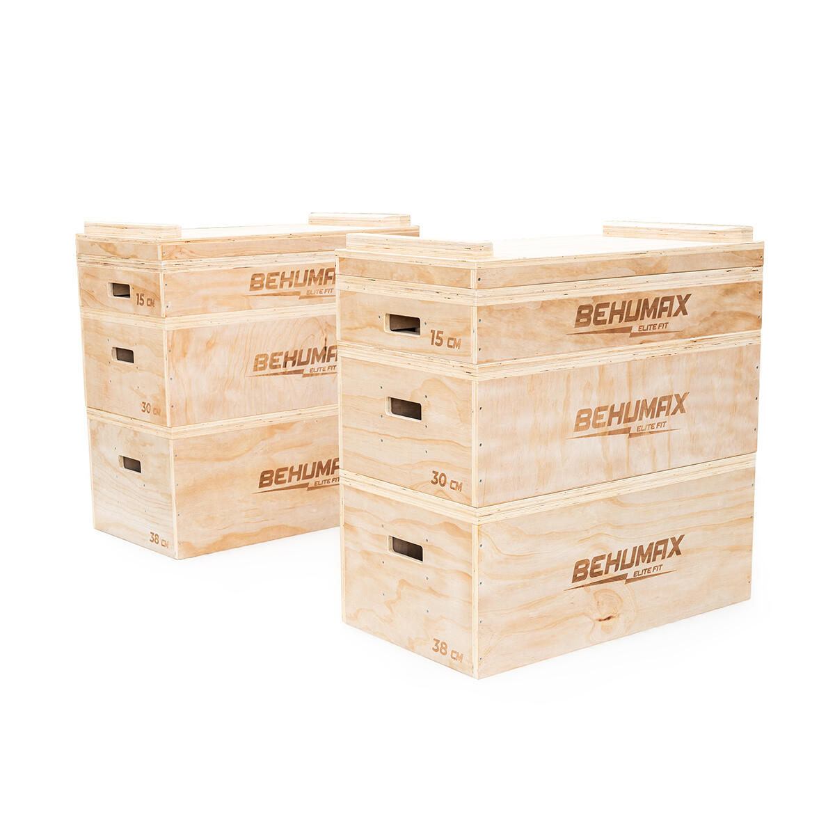 Behumax - Pack 8 Cajones Jerk Halterofilia 1/4