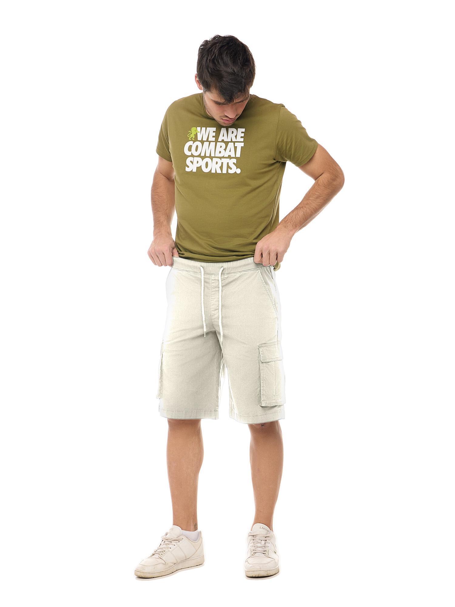 Pantaloncini con tasconi uomo resistenti agli strappi Leone Timeless 2/5