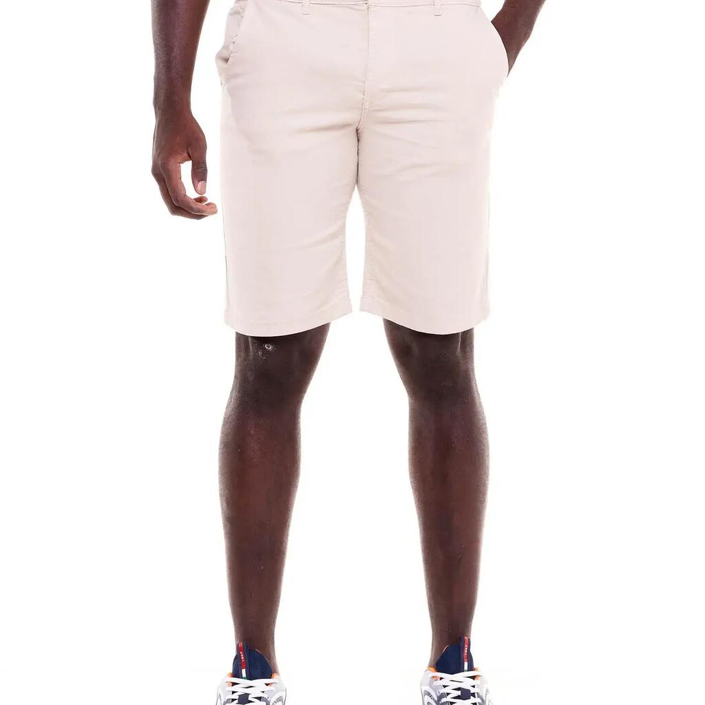 Man bermuda chinos Earth Tones
