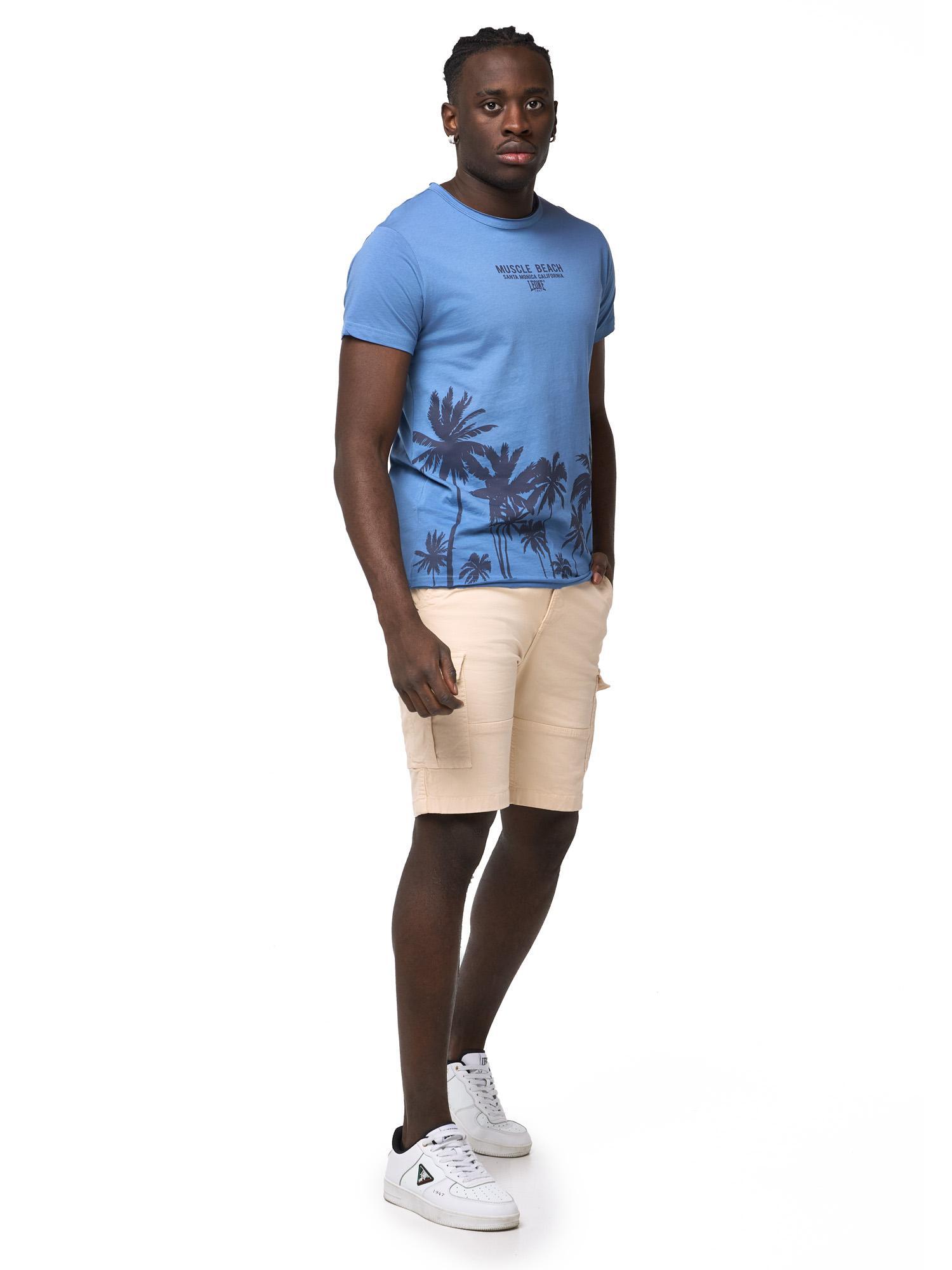 Pantaloncini cargo da uomo con tasconi Leone Beach 3/5