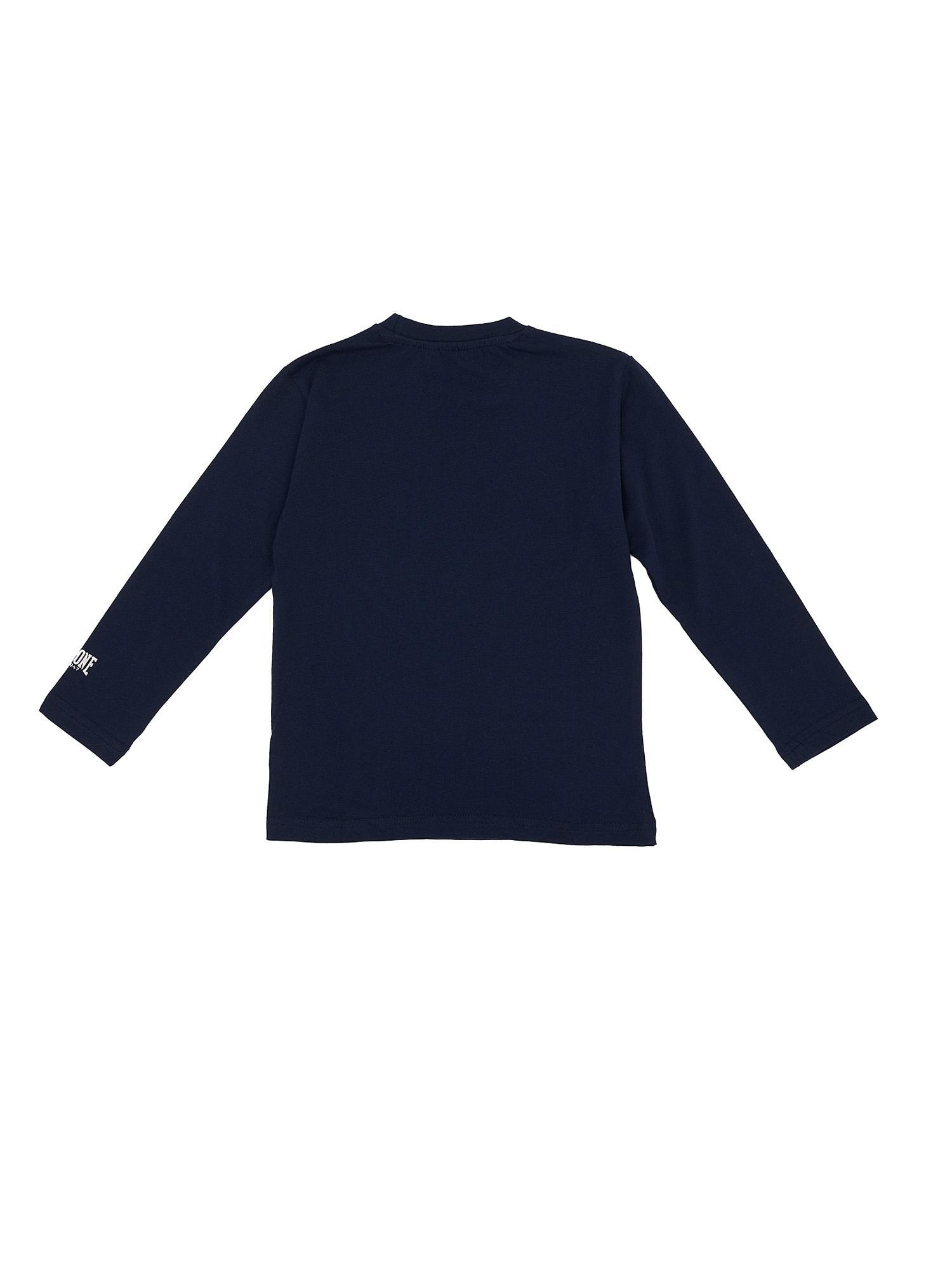 Camiseta de manga larga con estampado Basic y logo 2/7