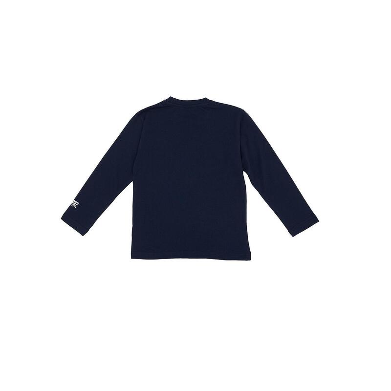 Tricou cu mânecă lungă, imprimeu și logo Basic