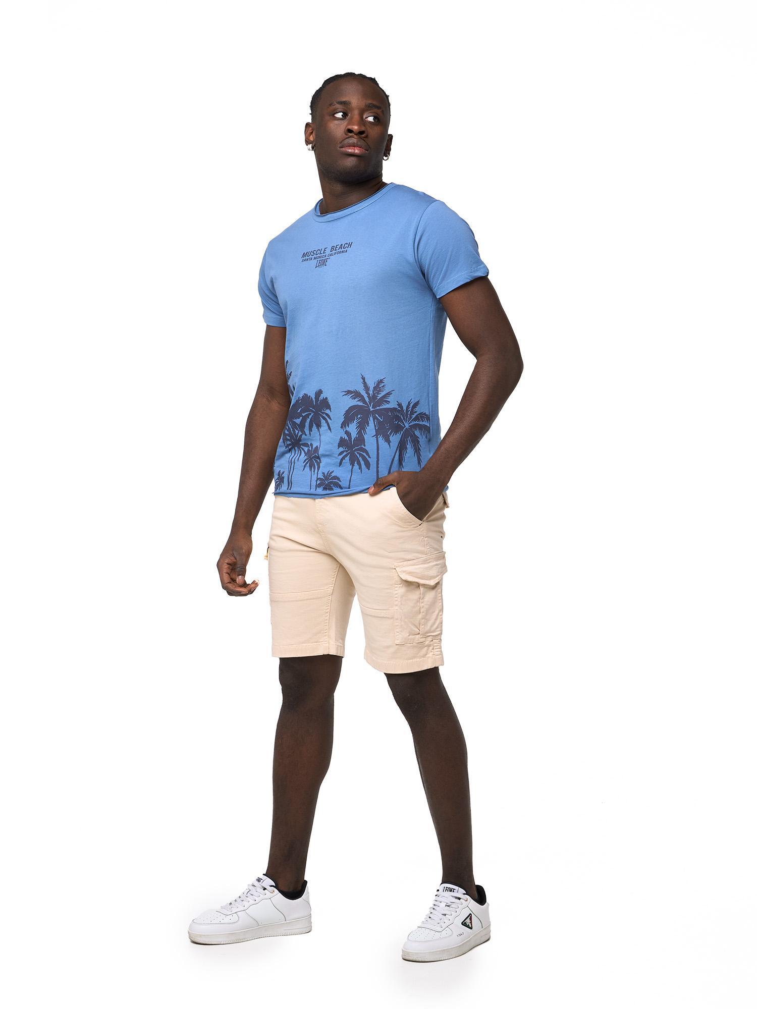 Pantaloncini cargo da uomo con tasconi Leone Beach 2/5