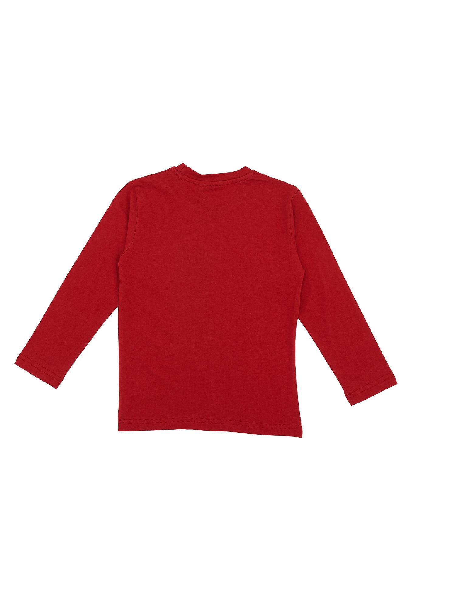 Camiseta de manga larga con estampado Basic y logo 2/7