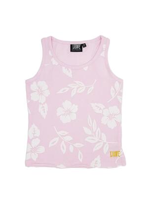 Canotta floreale da bambina Chic Boxing