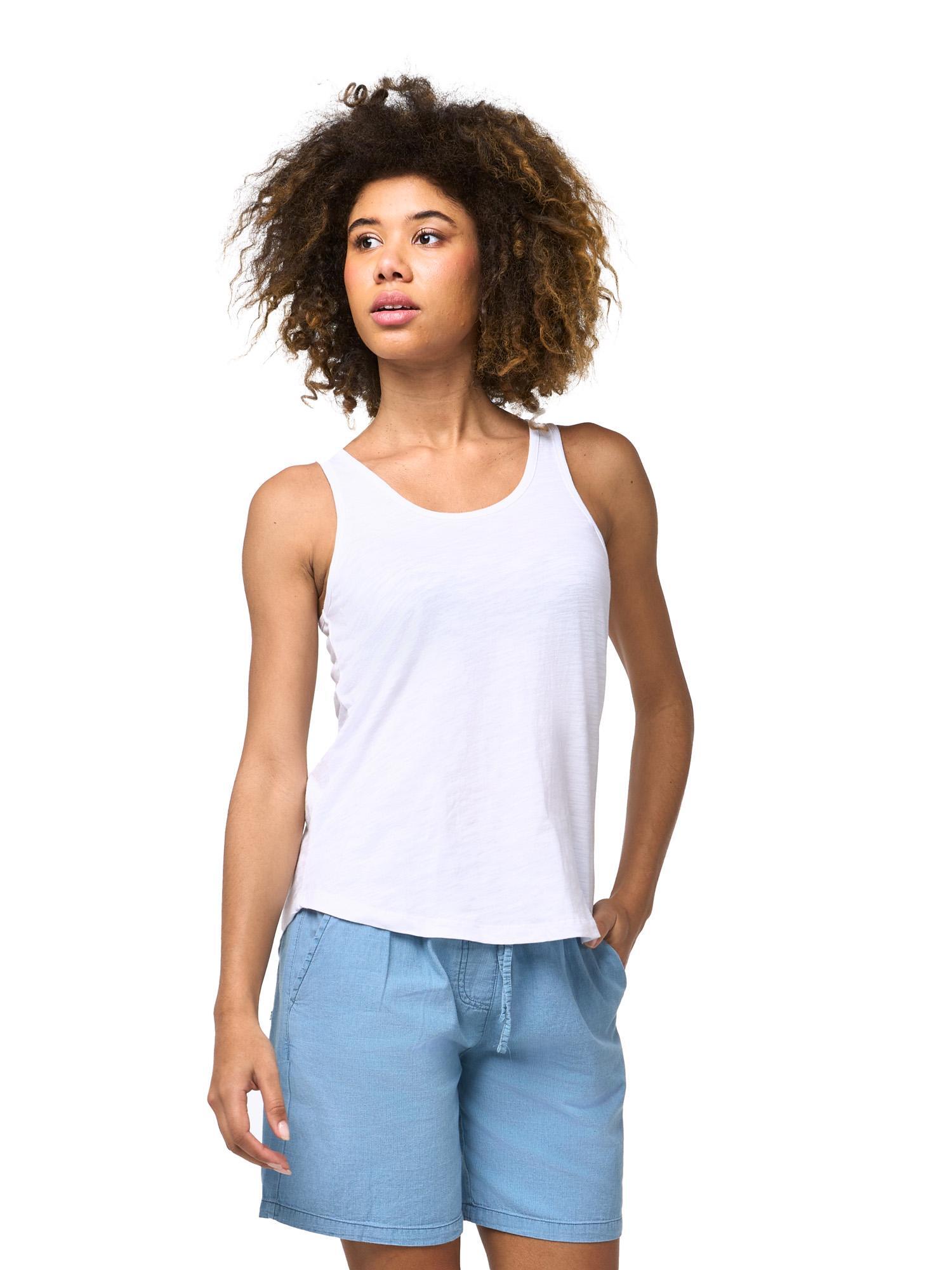 Leone Blauwe dames tanktop 3/8