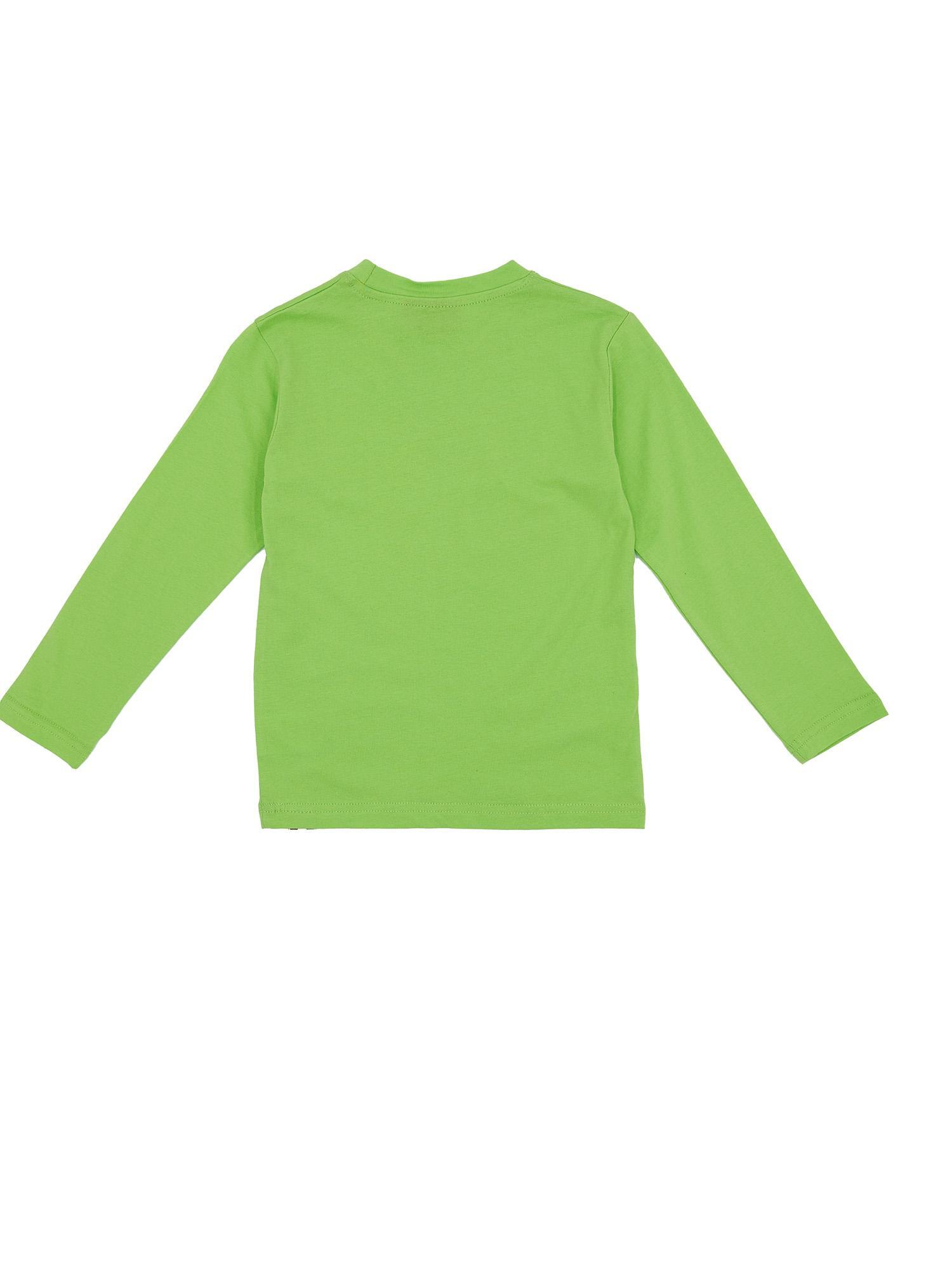T-shirt à manches longues avec imprimé Basic et logo 2/7