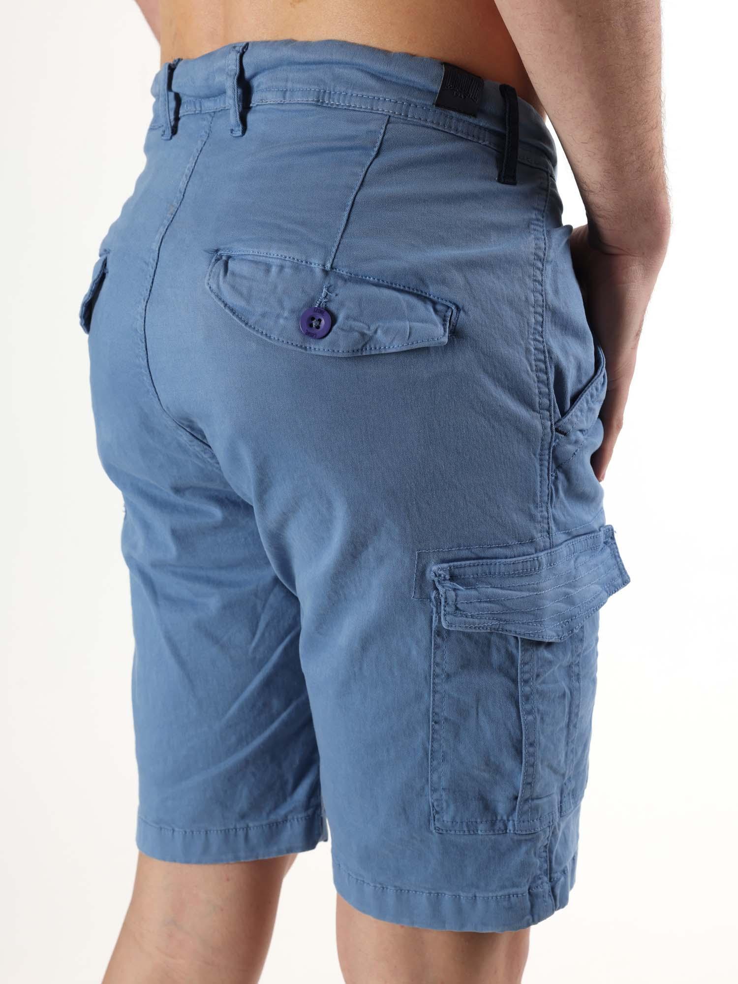 Pantaloncini cargo da uomo con tasconi Leone Beach 3/5
