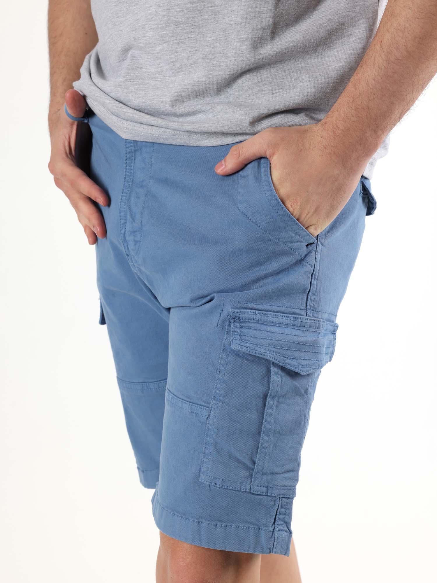 Pantaloncini cargo da uomo con tasconi Leone Beach 5/5