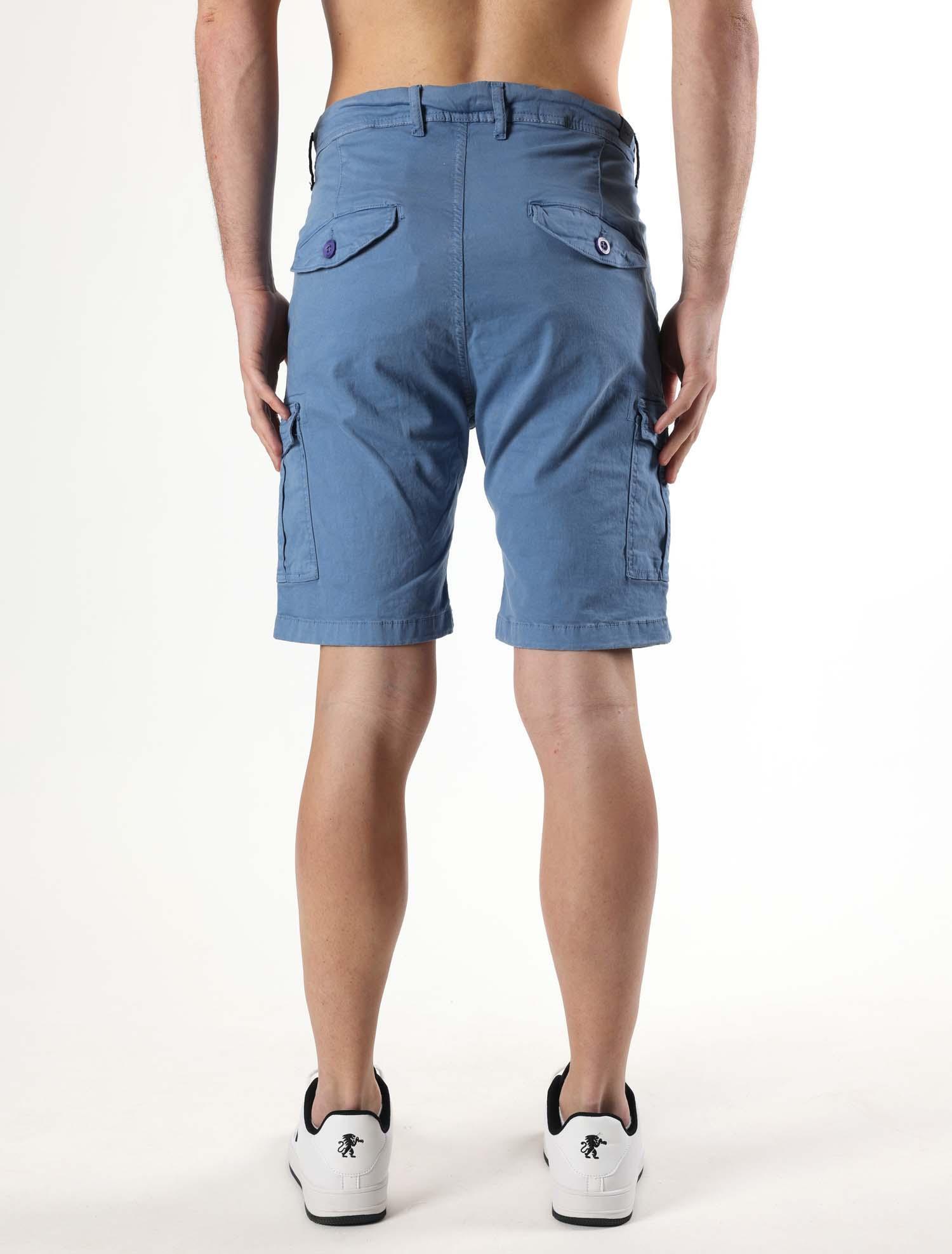 Pantaloncini cargo da uomo con tasconi Leone Beach 4/5