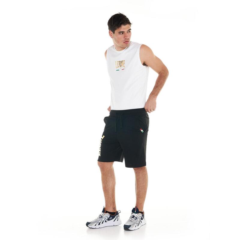 Pantaloni scurți Bermuda aurii pentru bărbați