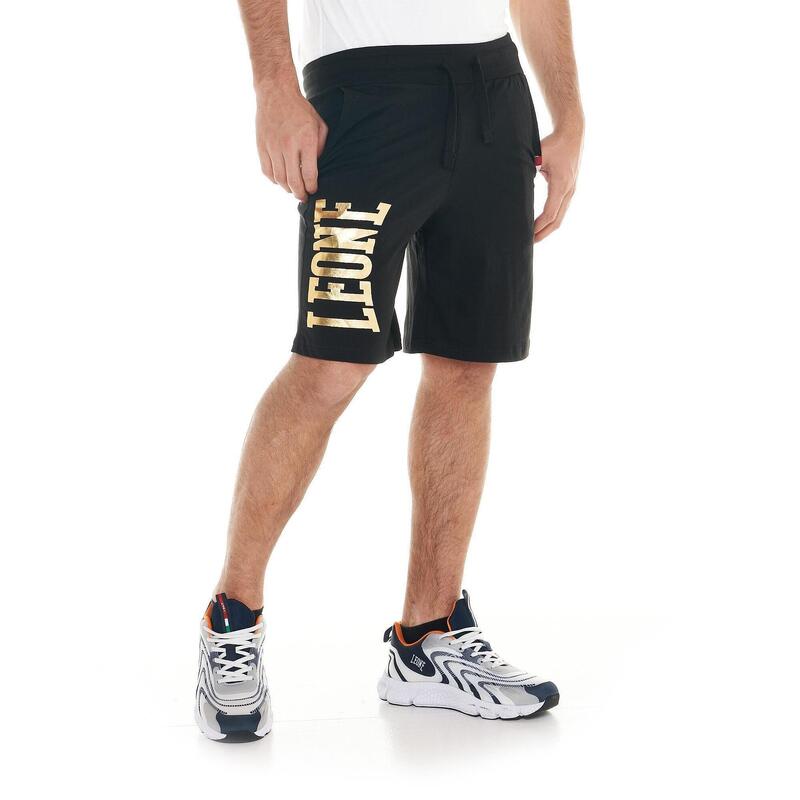Pantaloni scurți Bermuda aurii pentru bărbați
