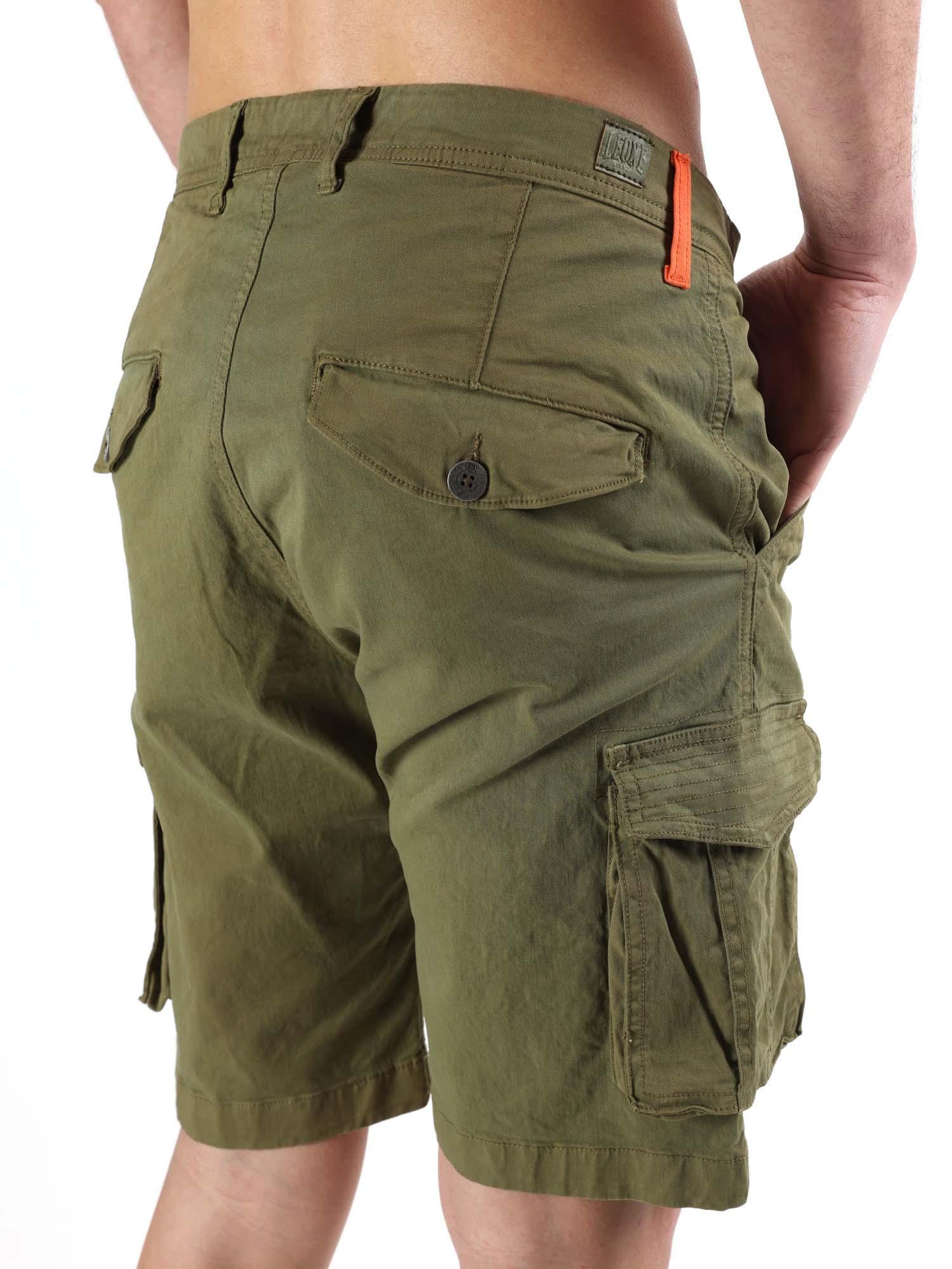 Pantaloncini cargo da uomo con tasconi Leone Beach 3/5