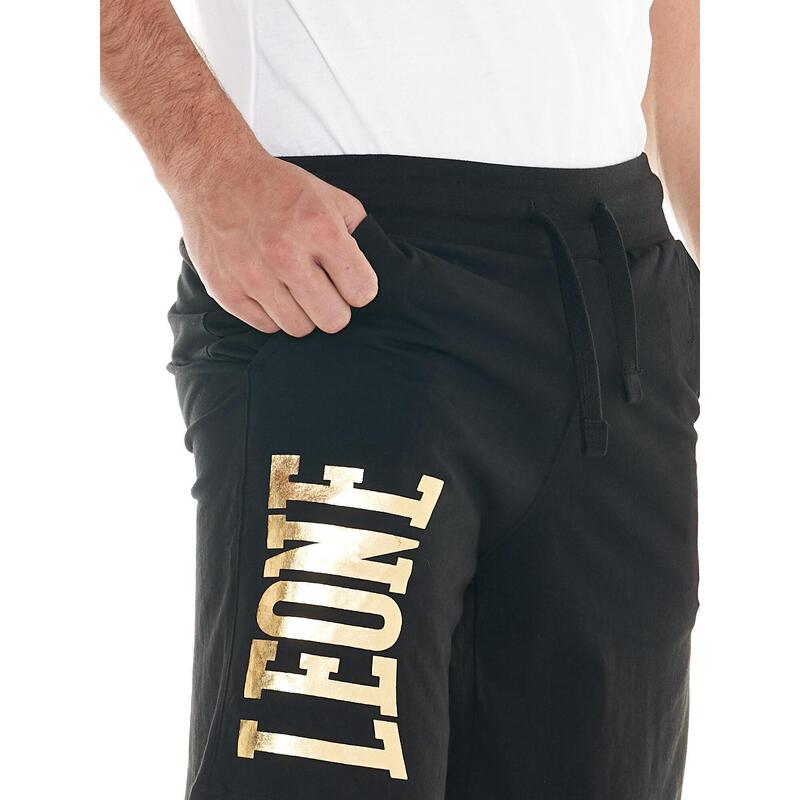 Pantaloni scurți Bermuda aurii pentru bărbați