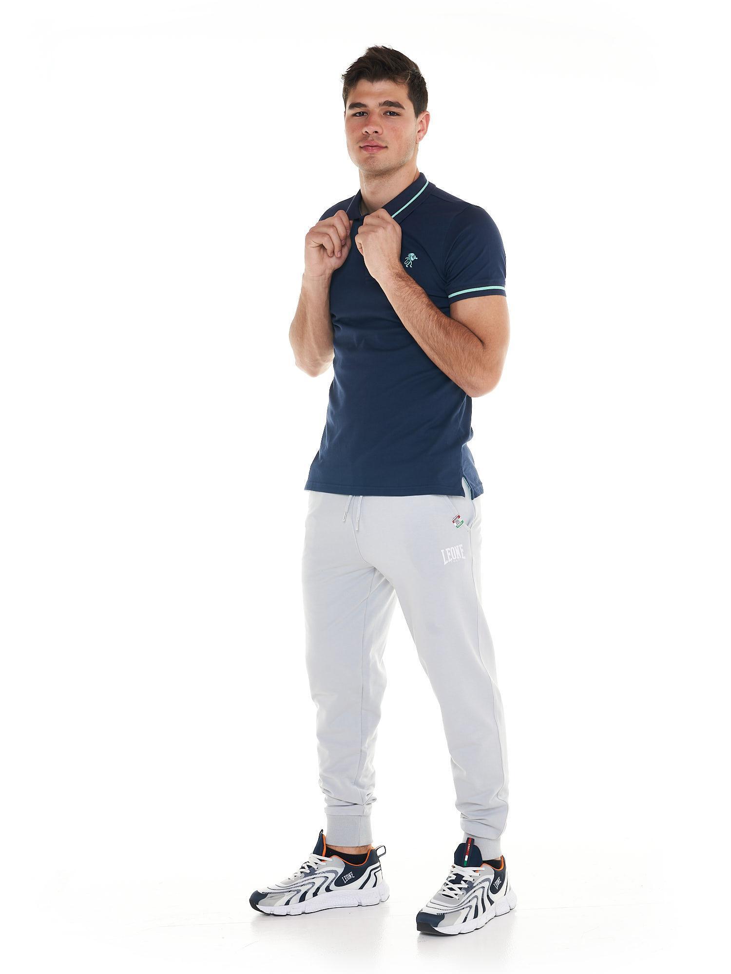 Polo homme manches courtes Leone 1947 Apparel Ligne Bold Color 3/6
