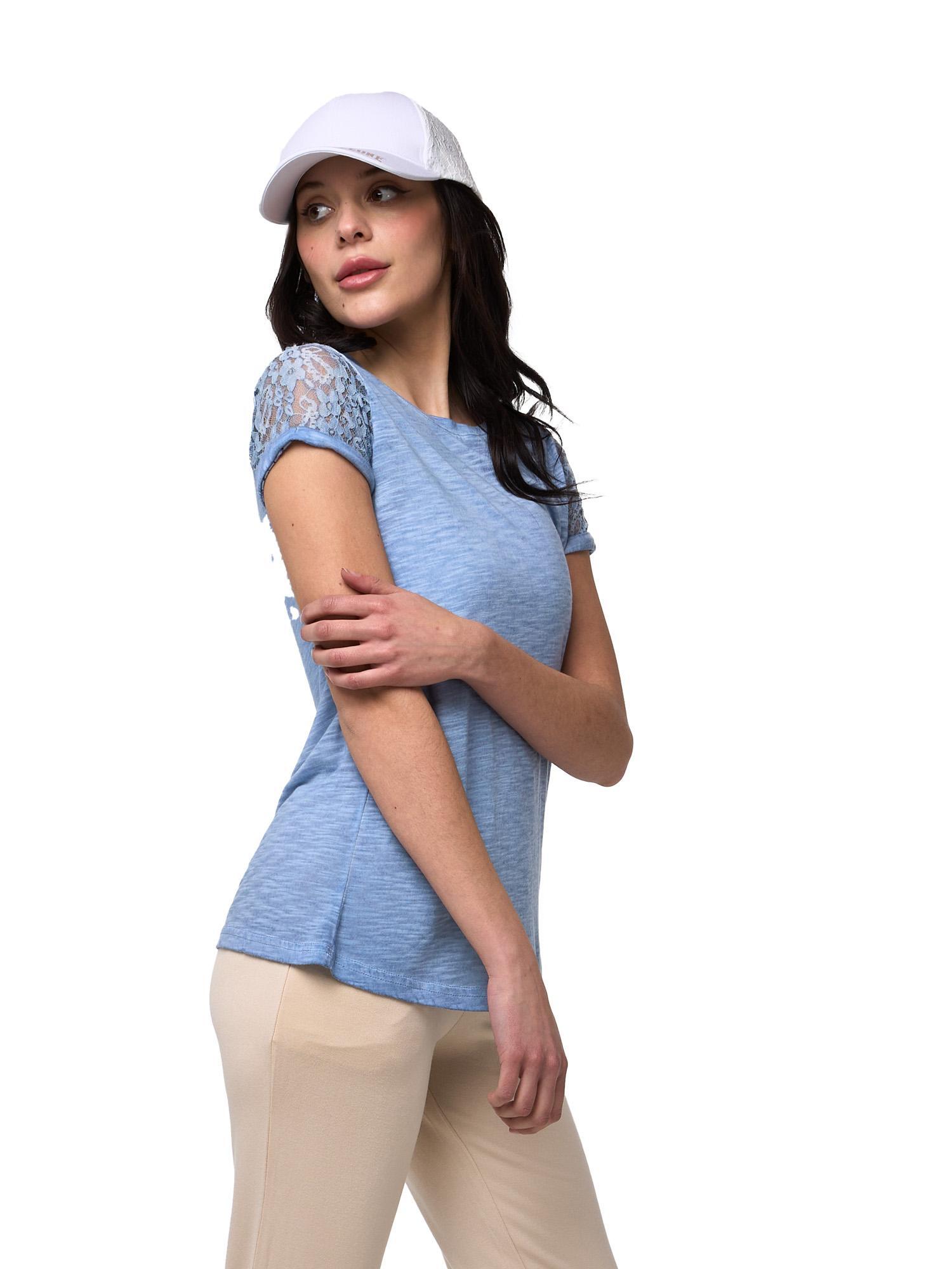 T-shirt a maniche corte da donna Leone Lace 3/8