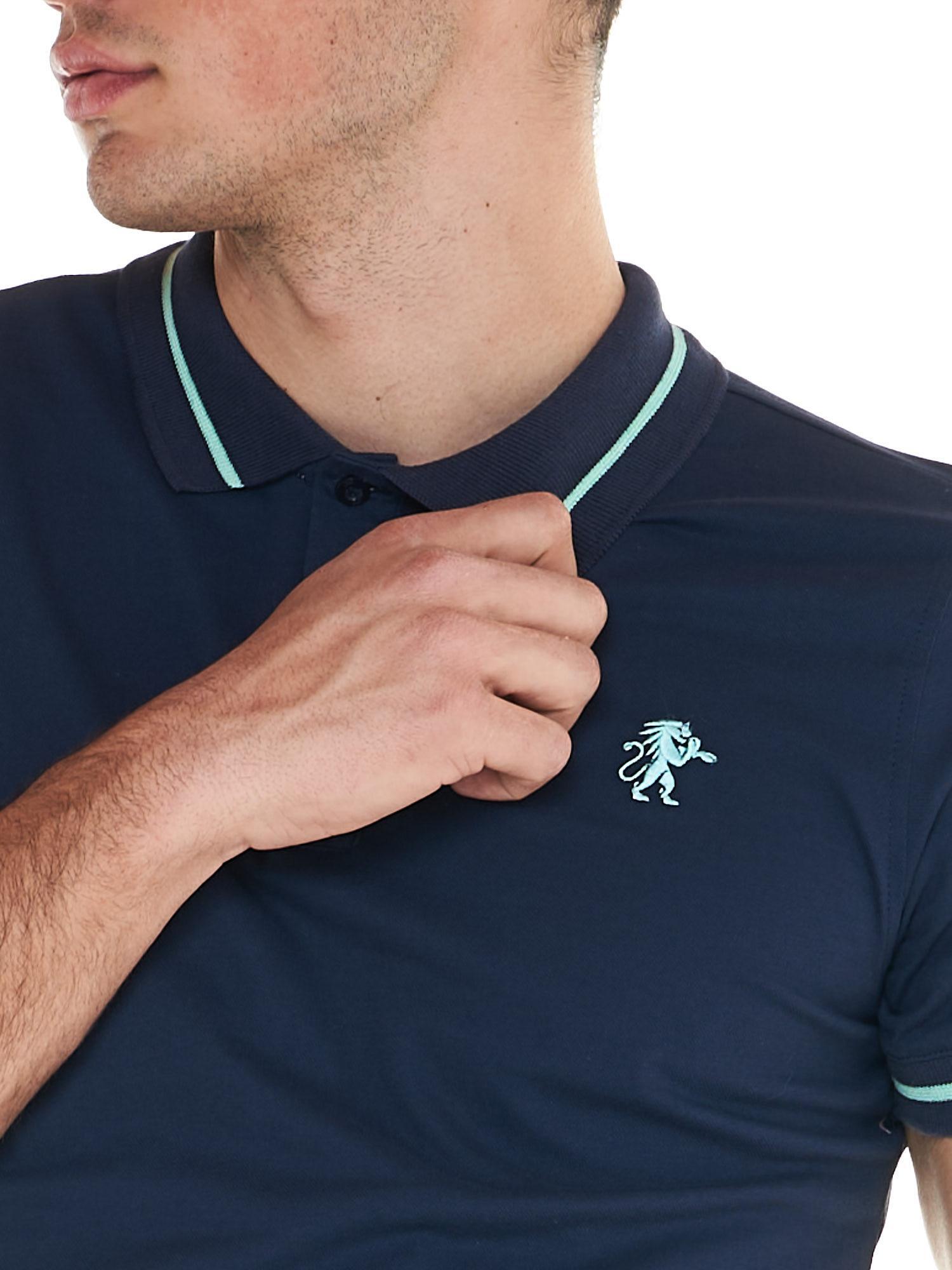 Polo homme manches courtes Leone 1947 Apparel Ligne Bold Color 5/6
