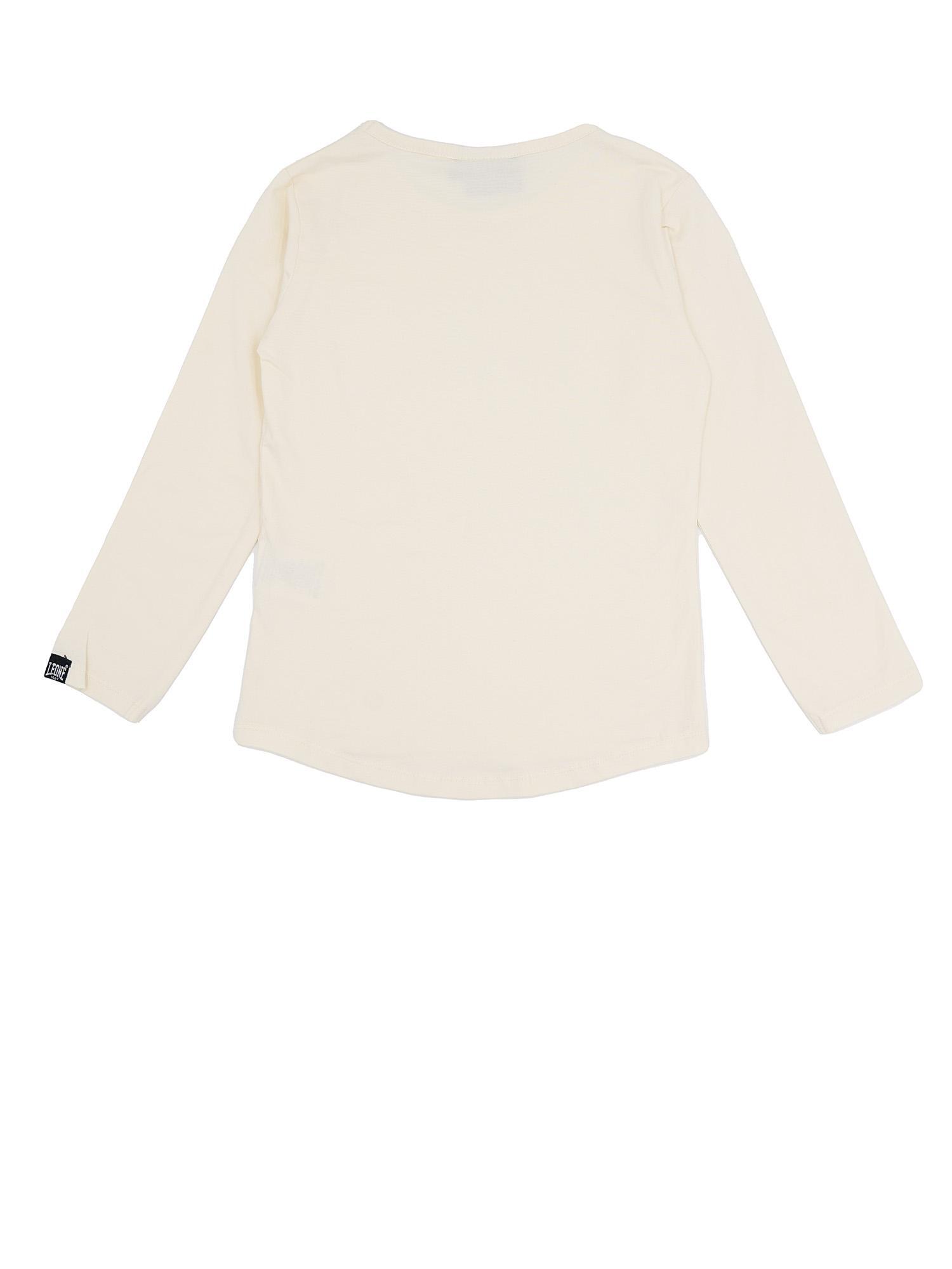 T-shirt fille Leone à manches longues et paillettes Super Grey 2/4