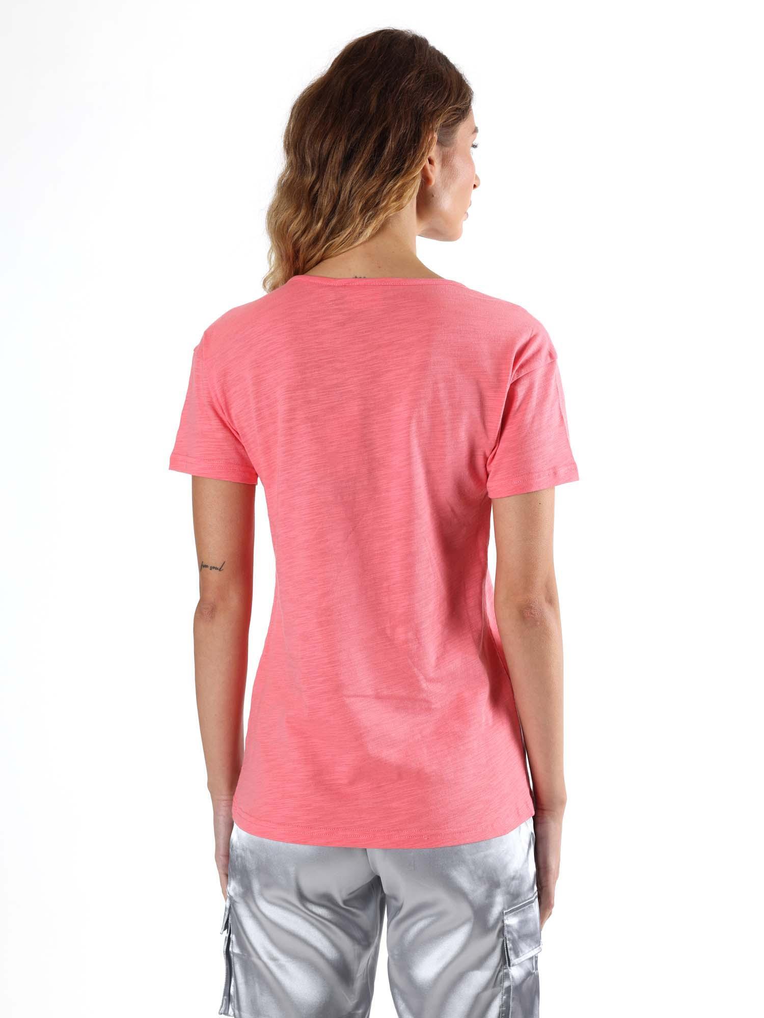 Leone 1947 Apparel dames T-shirt met metallic print. Moderne, casual look. 4/8